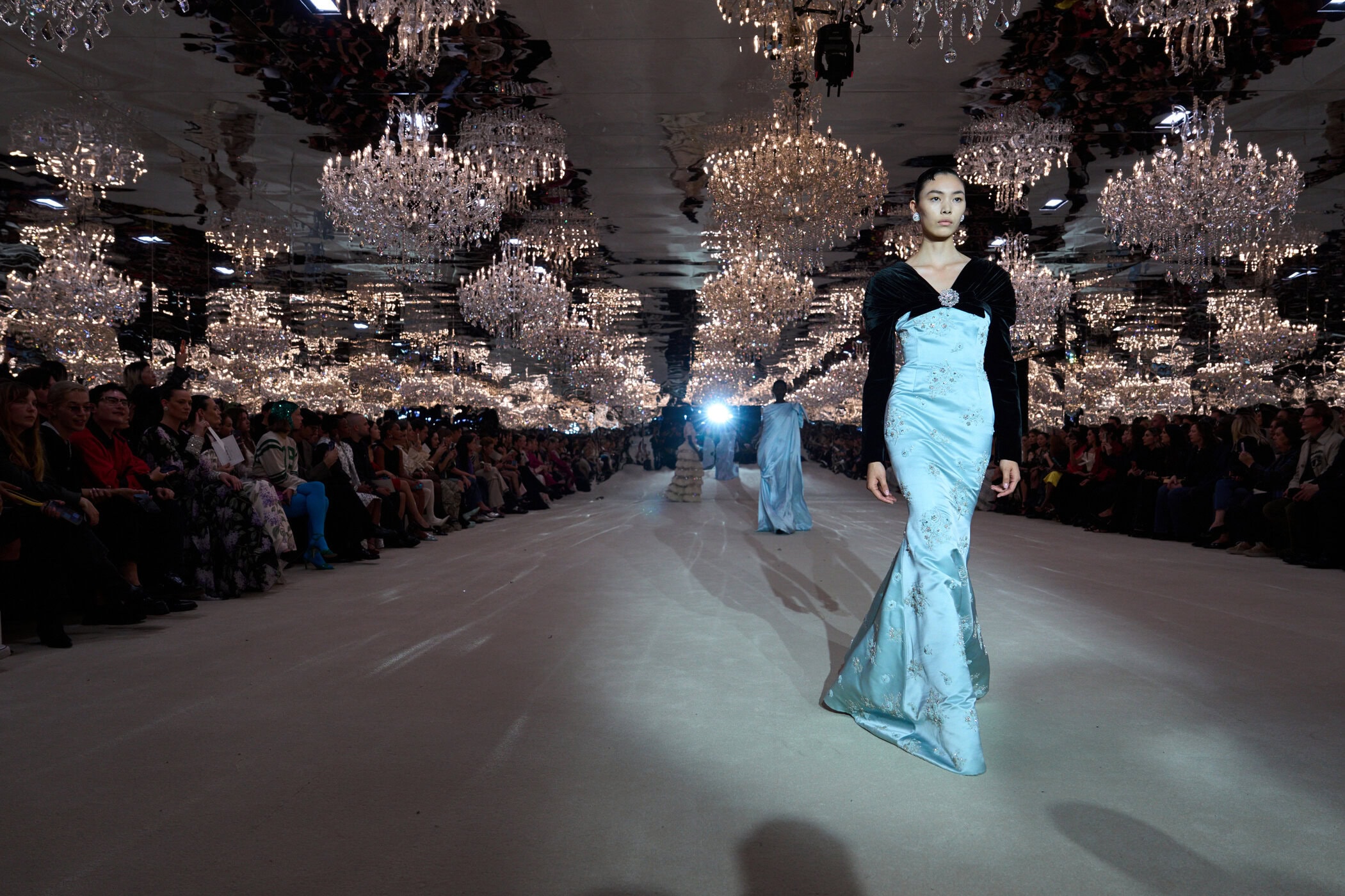 Richard Quinn Spring 2027 Fashion Show Atmosphere