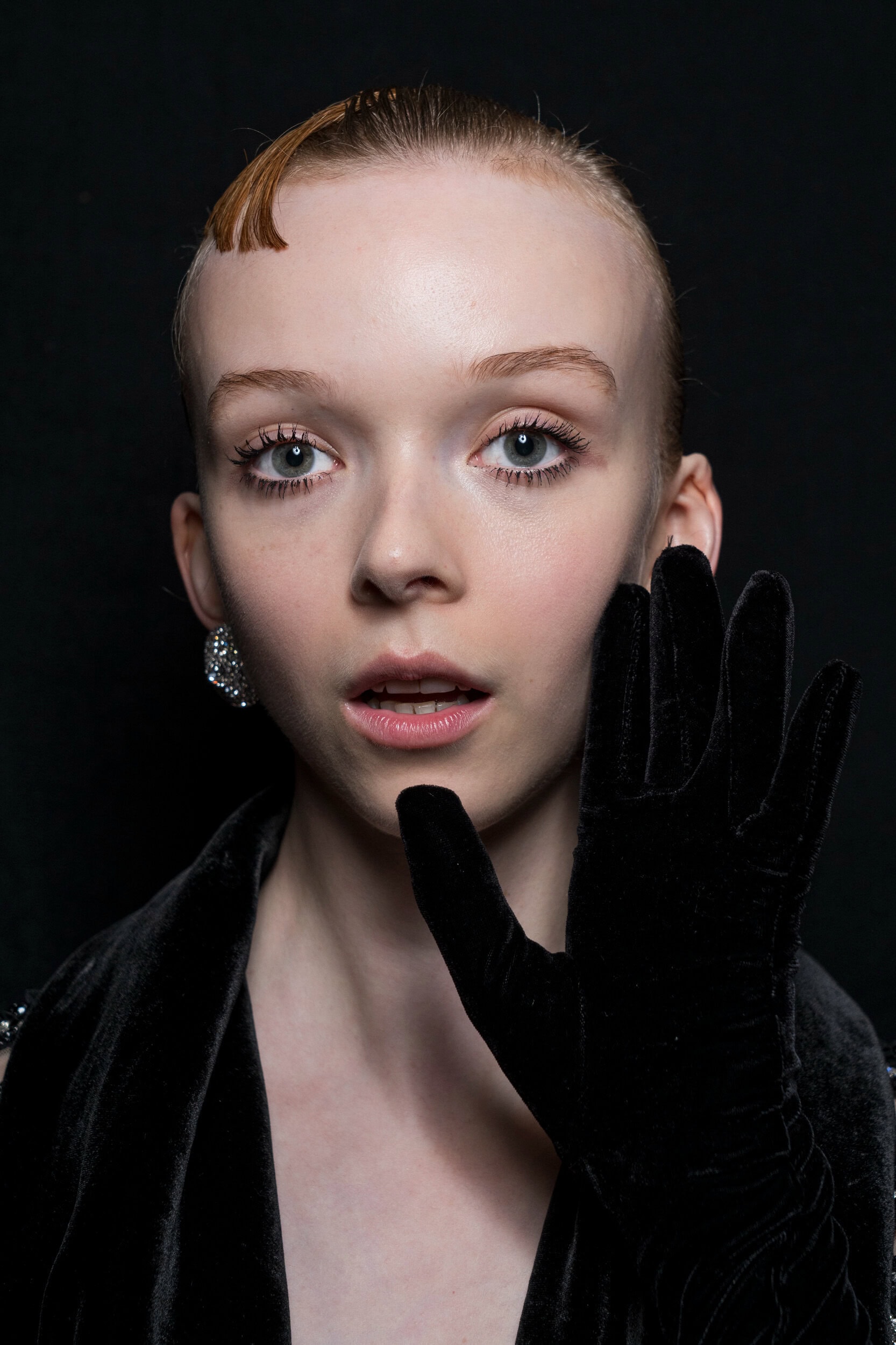 Richard Quinn Spring 2027 Fashion Show Backstage