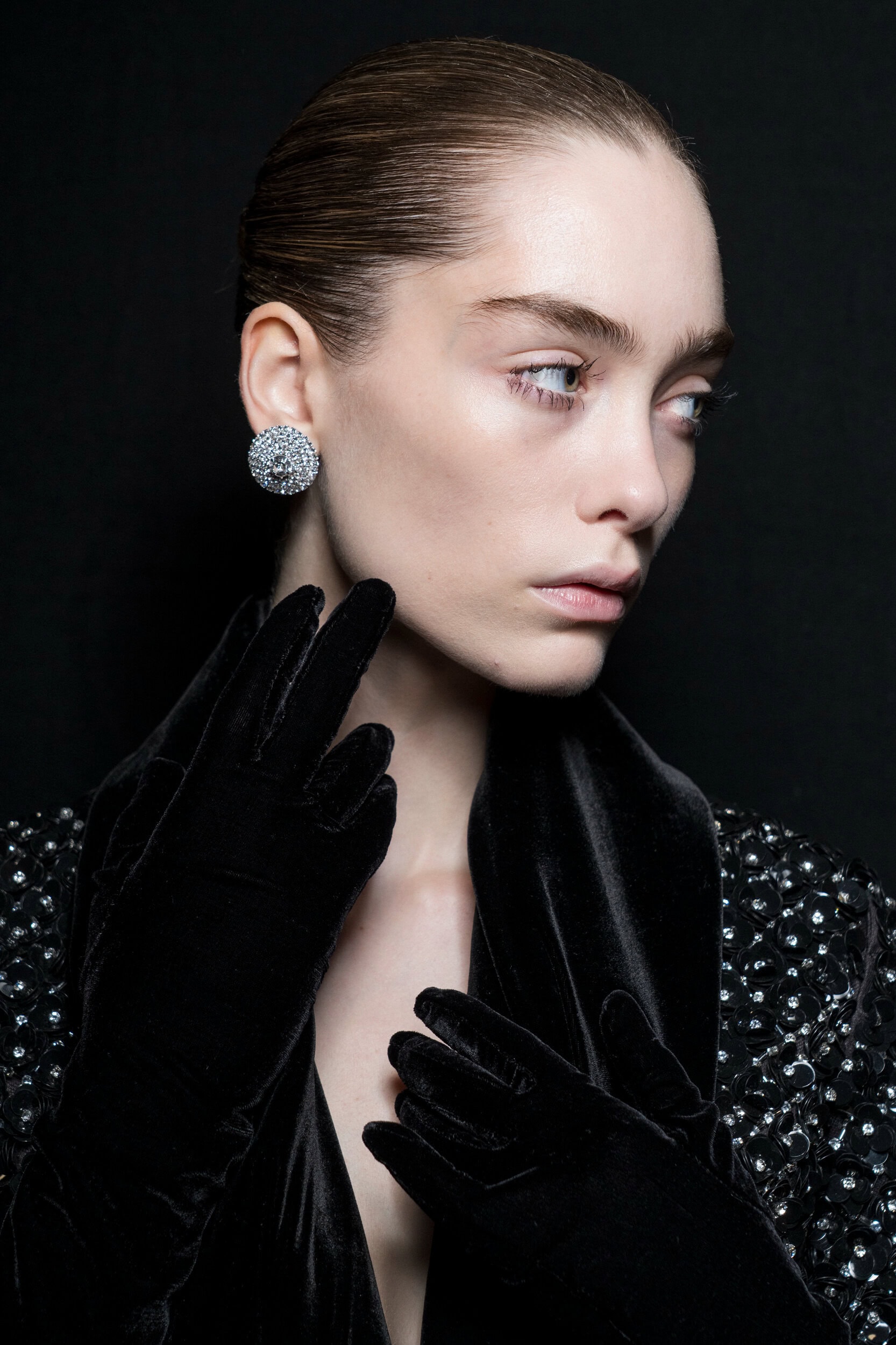 Richard Quinn Spring 2027 Fashion Show Backstage