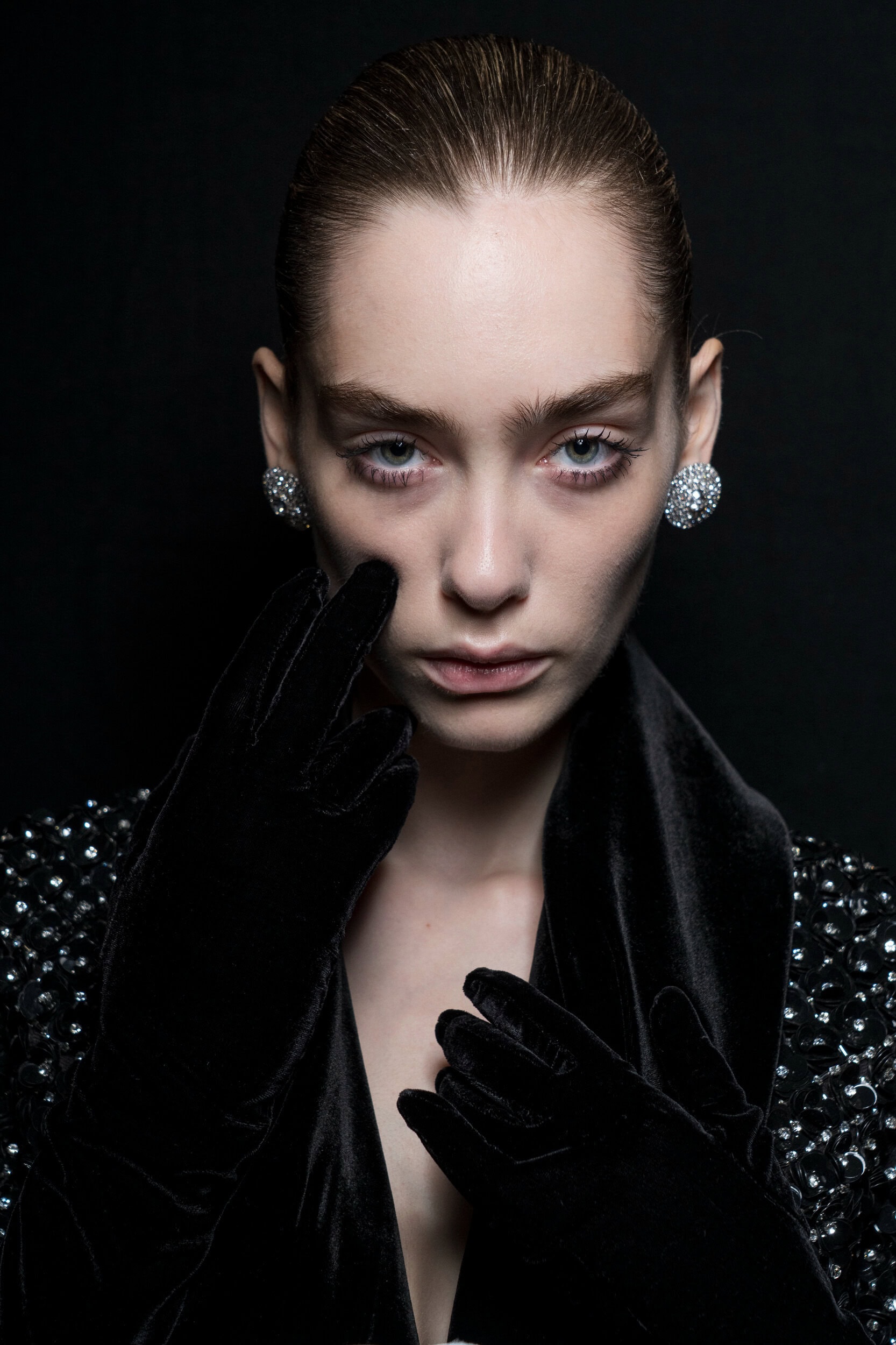 Richard Quinn Spring 2027 Fashion Show Backstage