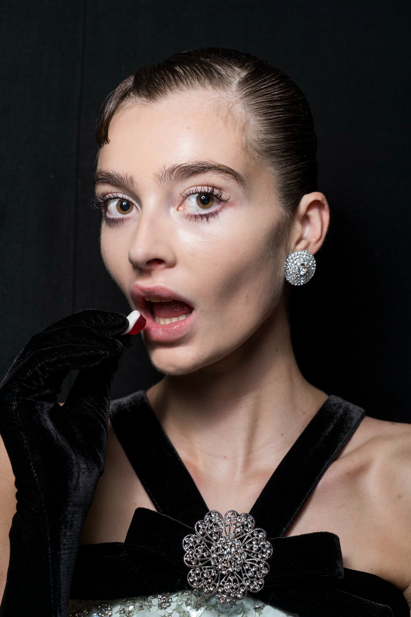 Richard Quinn Spring 2027 Fashion Show Backstage
