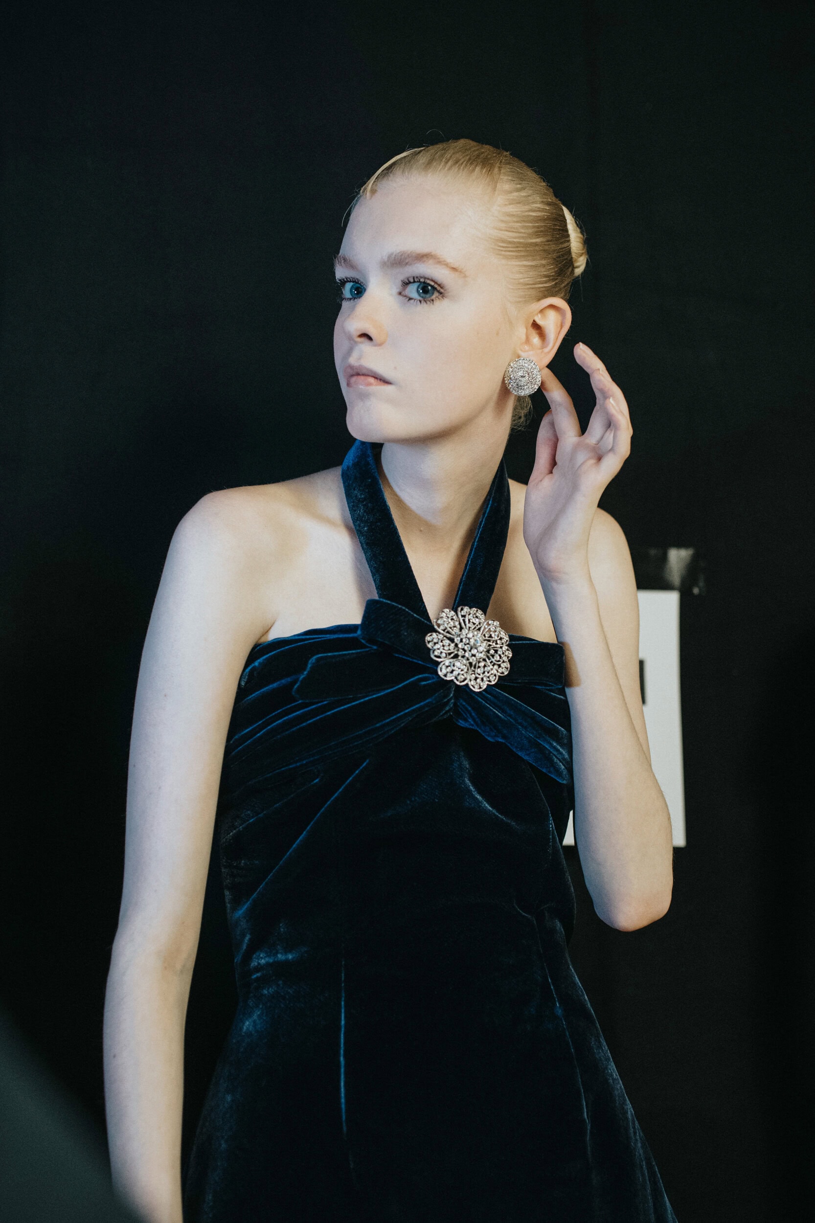 Richard Quinn Spring 2027 Fashion Show Backstage