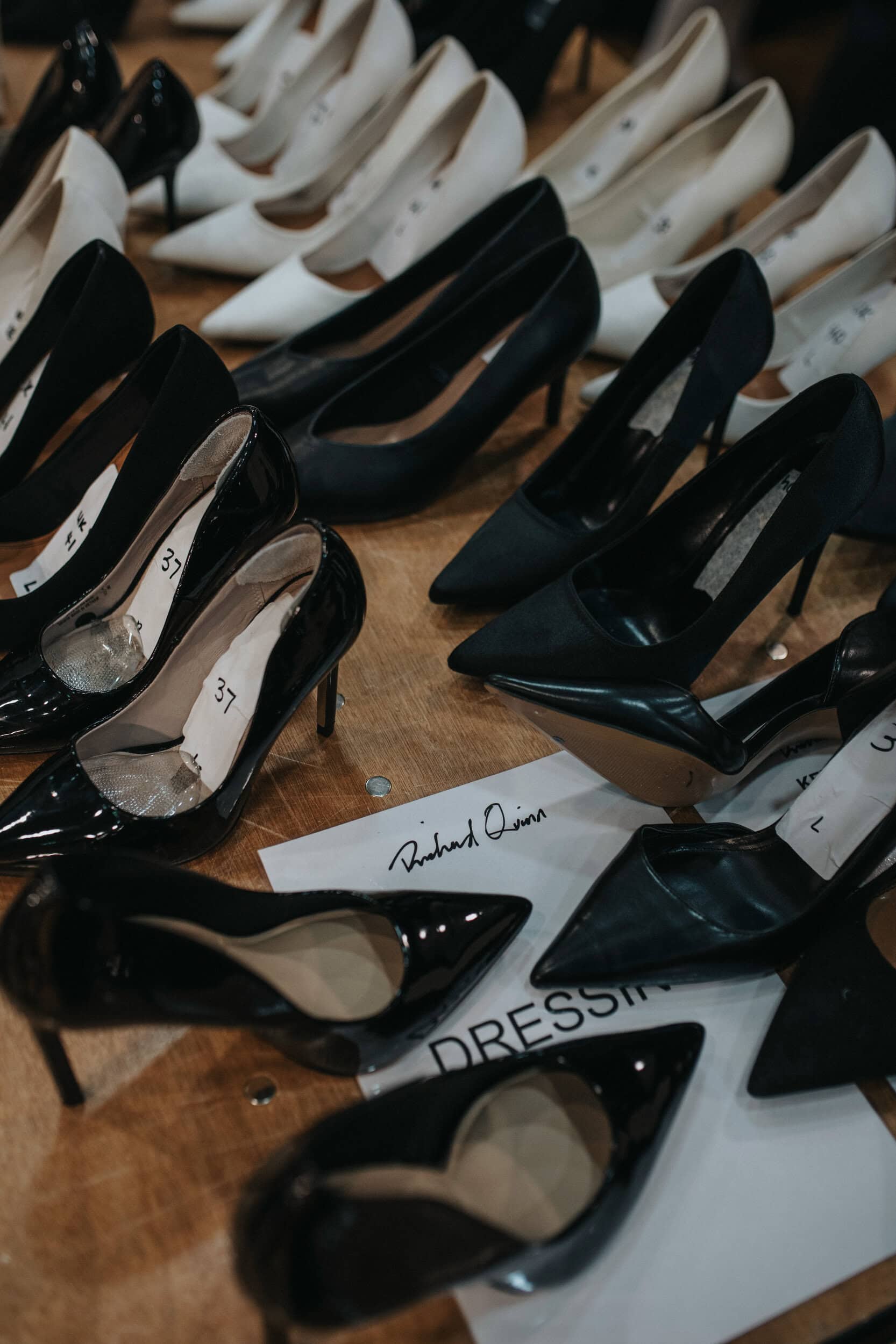 Richard Quinn Spring 2027 Fashion Show Backstage