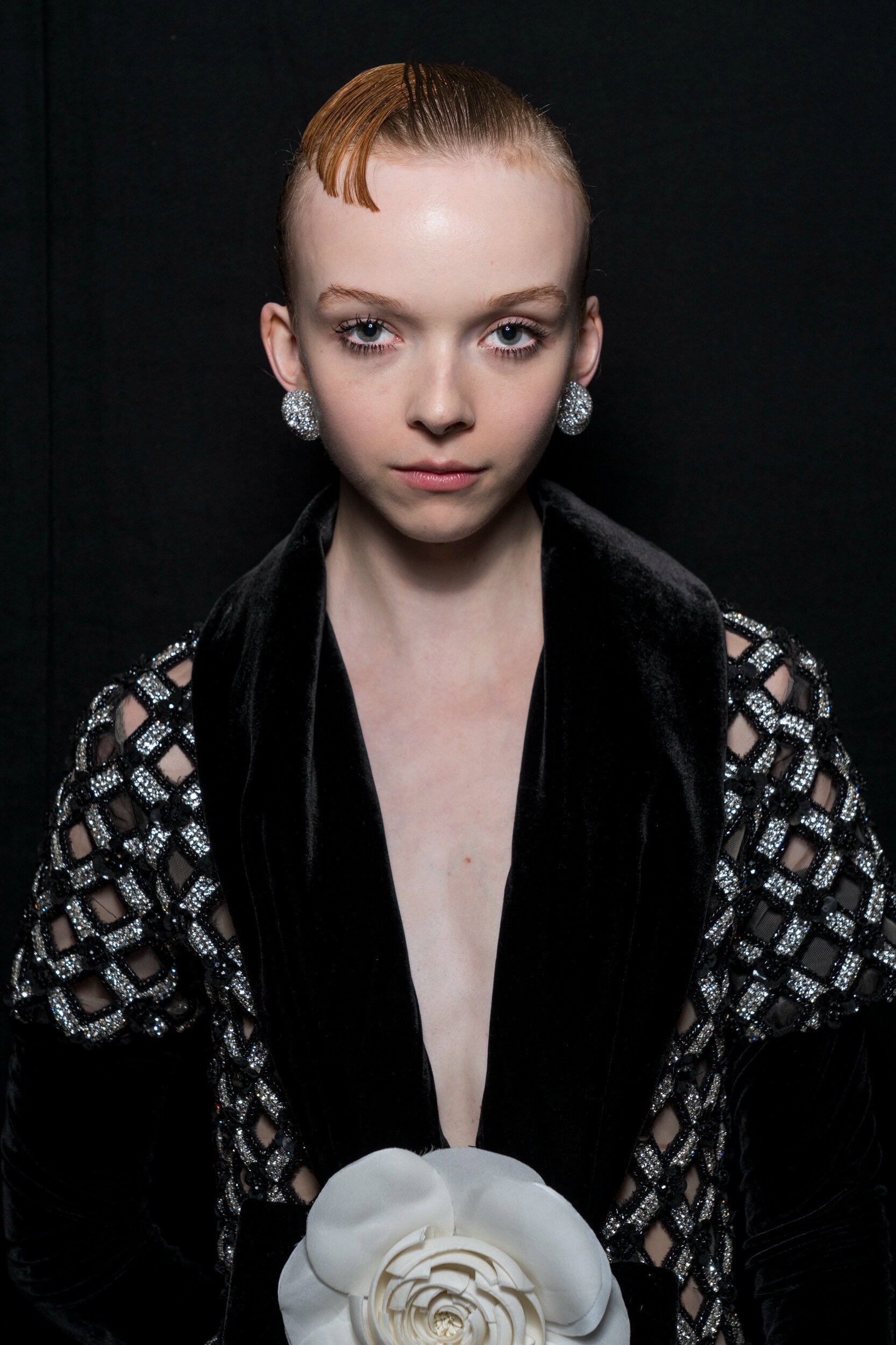 Richard Quinn Spring 2027 Fashion Show Backstage