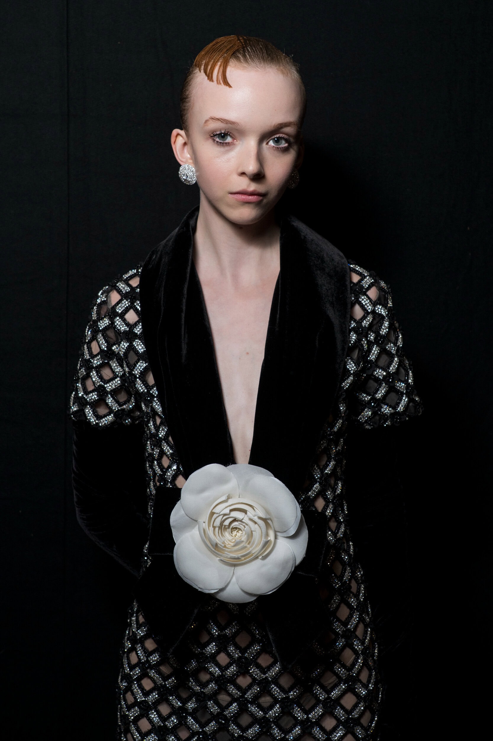 Richard Quinn Spring 2027 Fashion Show Backstage
