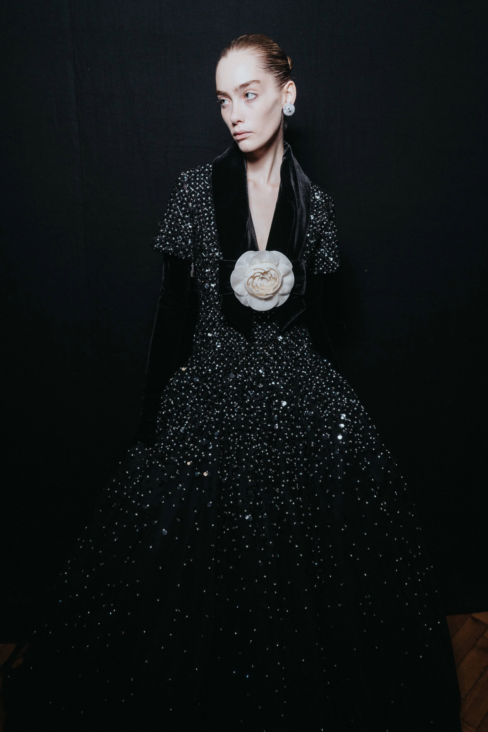 Richard Quinn Spring 2027 Fashion Show Backstage