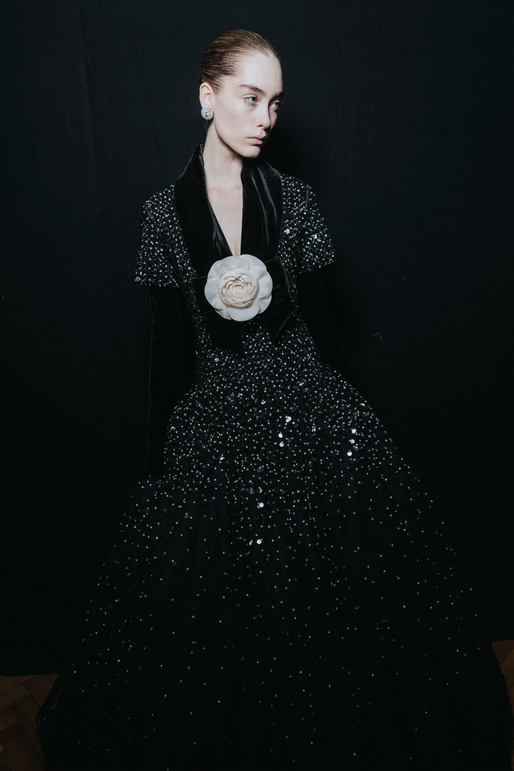 Richard Quinn Spring 2027 Fashion Show Backstage