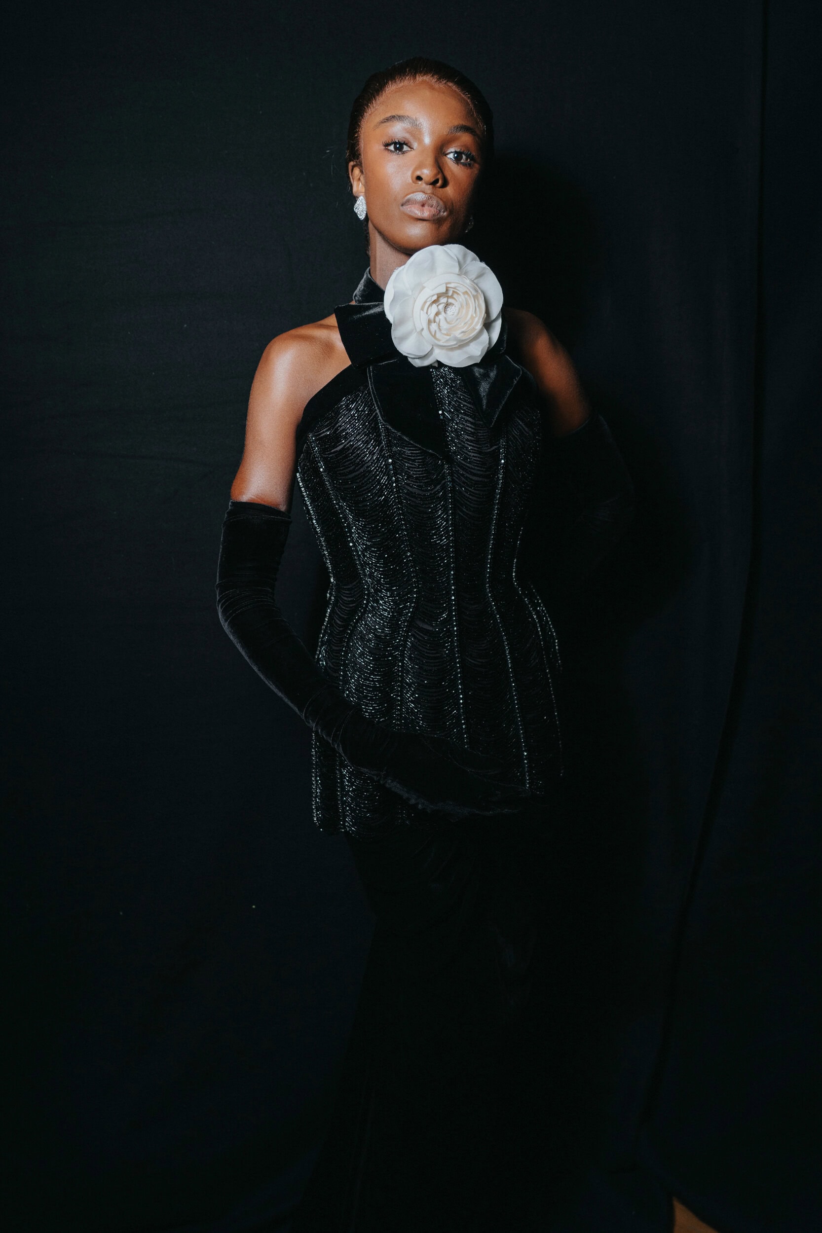 Richard Quinn Spring 2027 Fashion Show Backstage