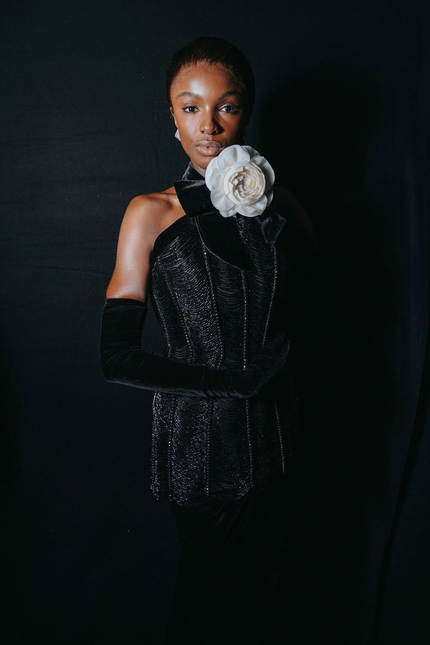 Richard Quinn Spring 2027 Fashion Show Backstage