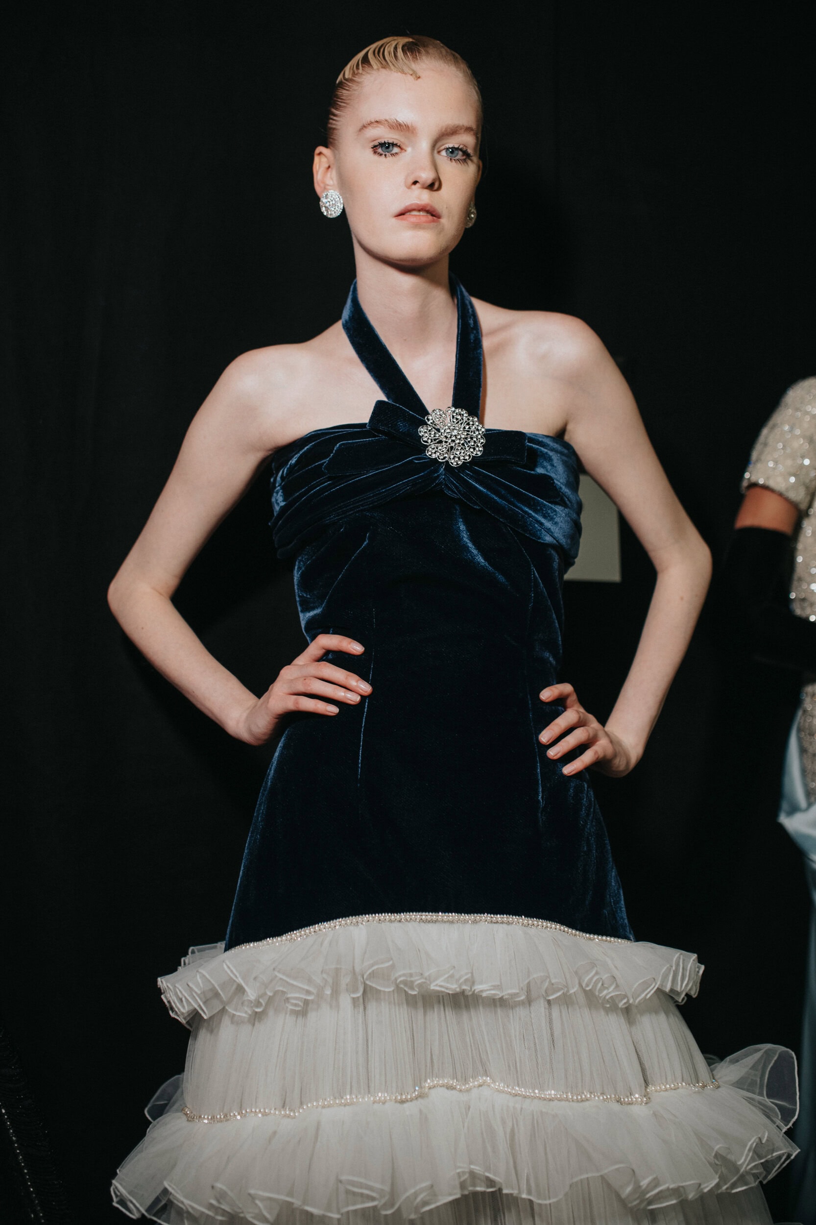 Richard Quinn Spring 2027 Fashion Show Backstage
