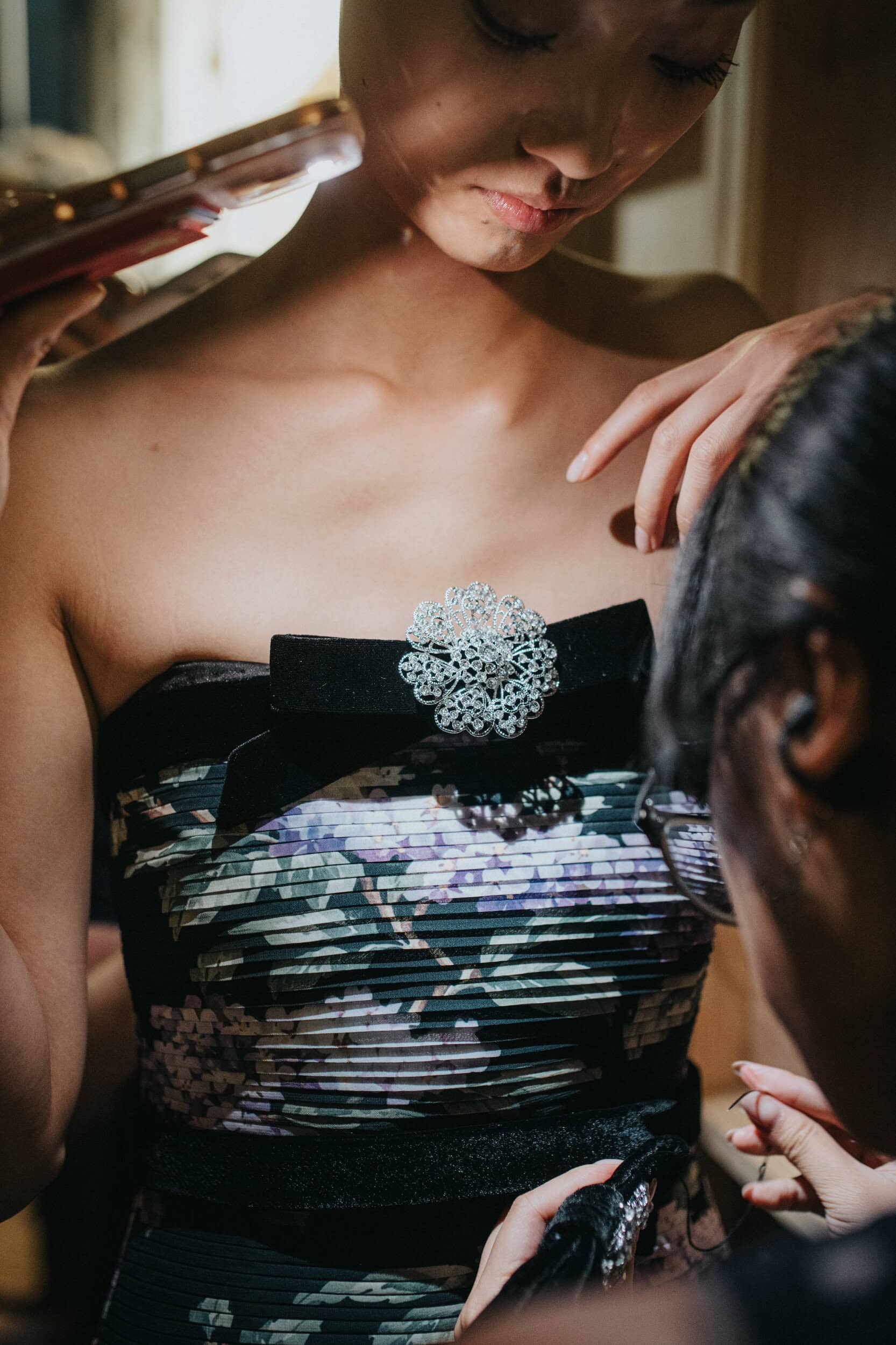 Richard Quinn Spring 2027 Fashion Show Backstage