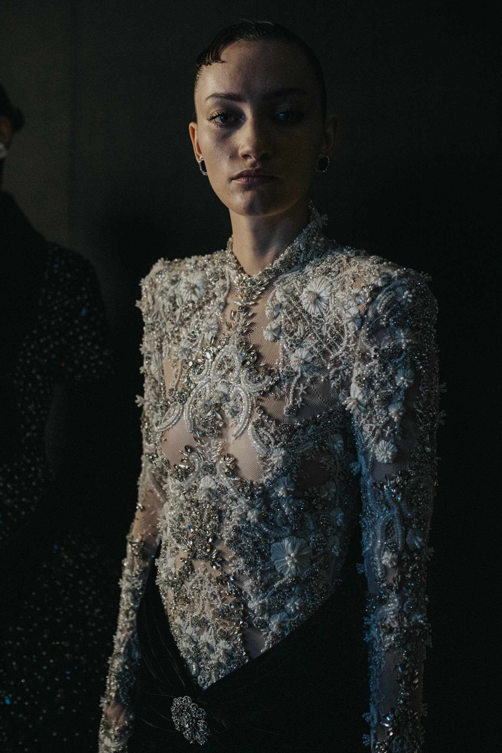 Richard Quinn Spring 2027 Fashion Show Backstage