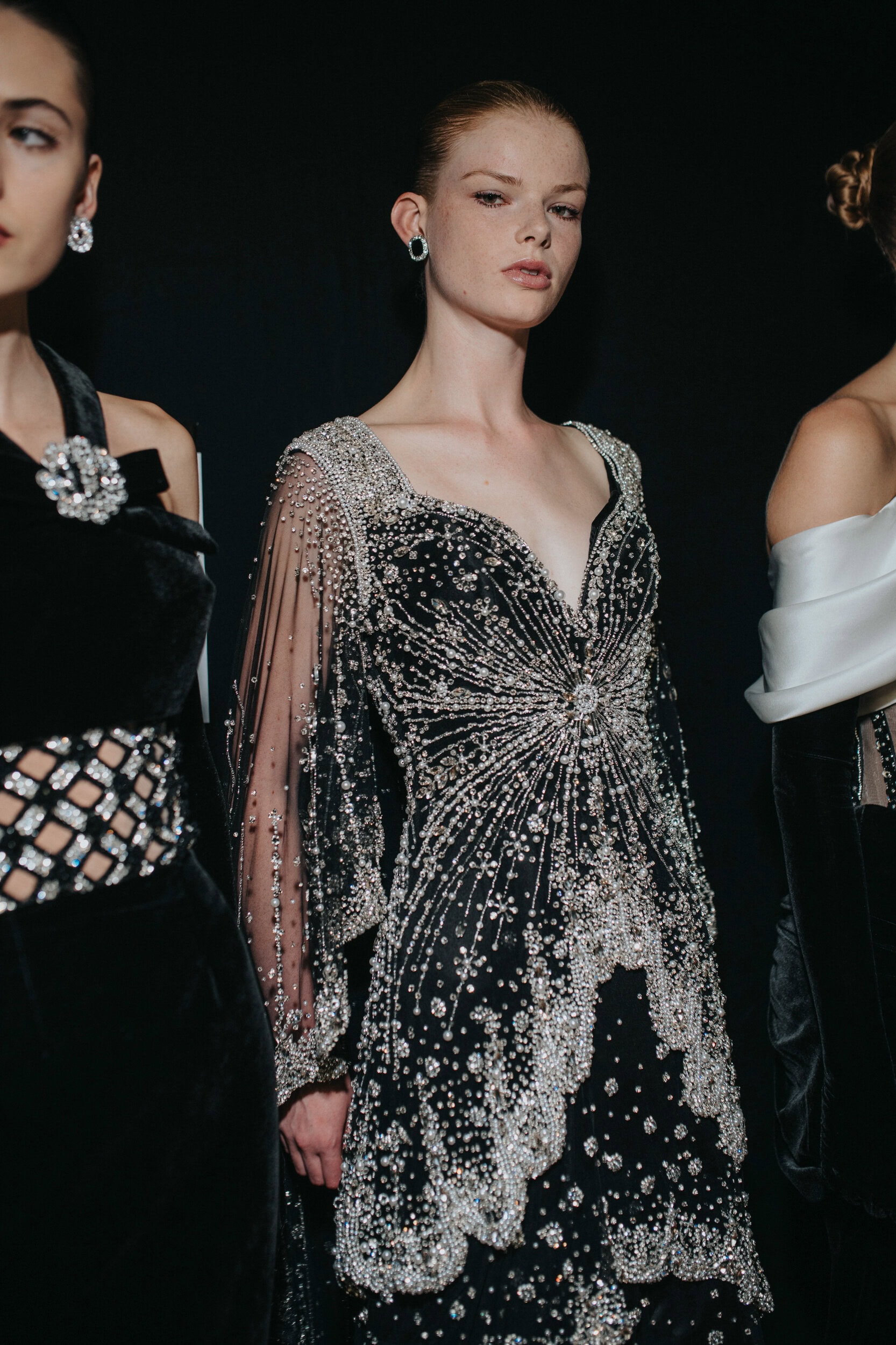 Richard Quinn Spring 2027 Fashion Show Backstage