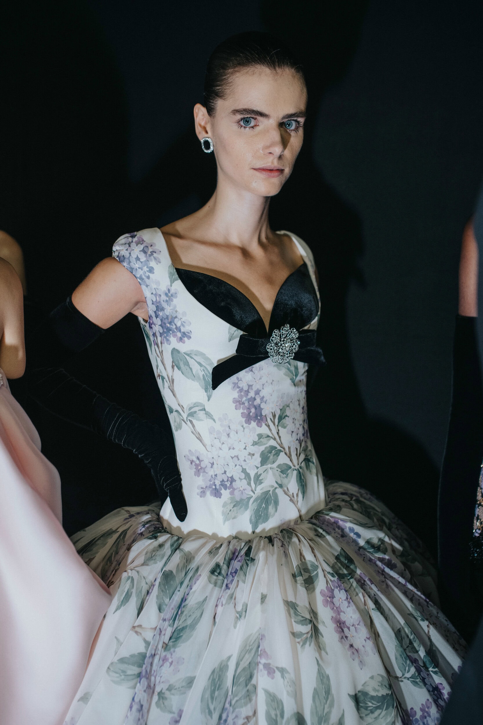 Richard Quinn Spring 2027 Fashion Show Backstage