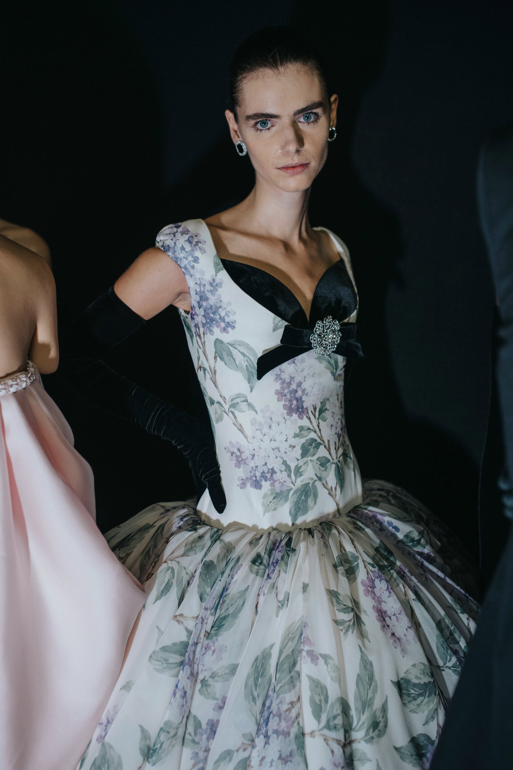 Richard Quinn Spring 2027 Fashion Show Backstage