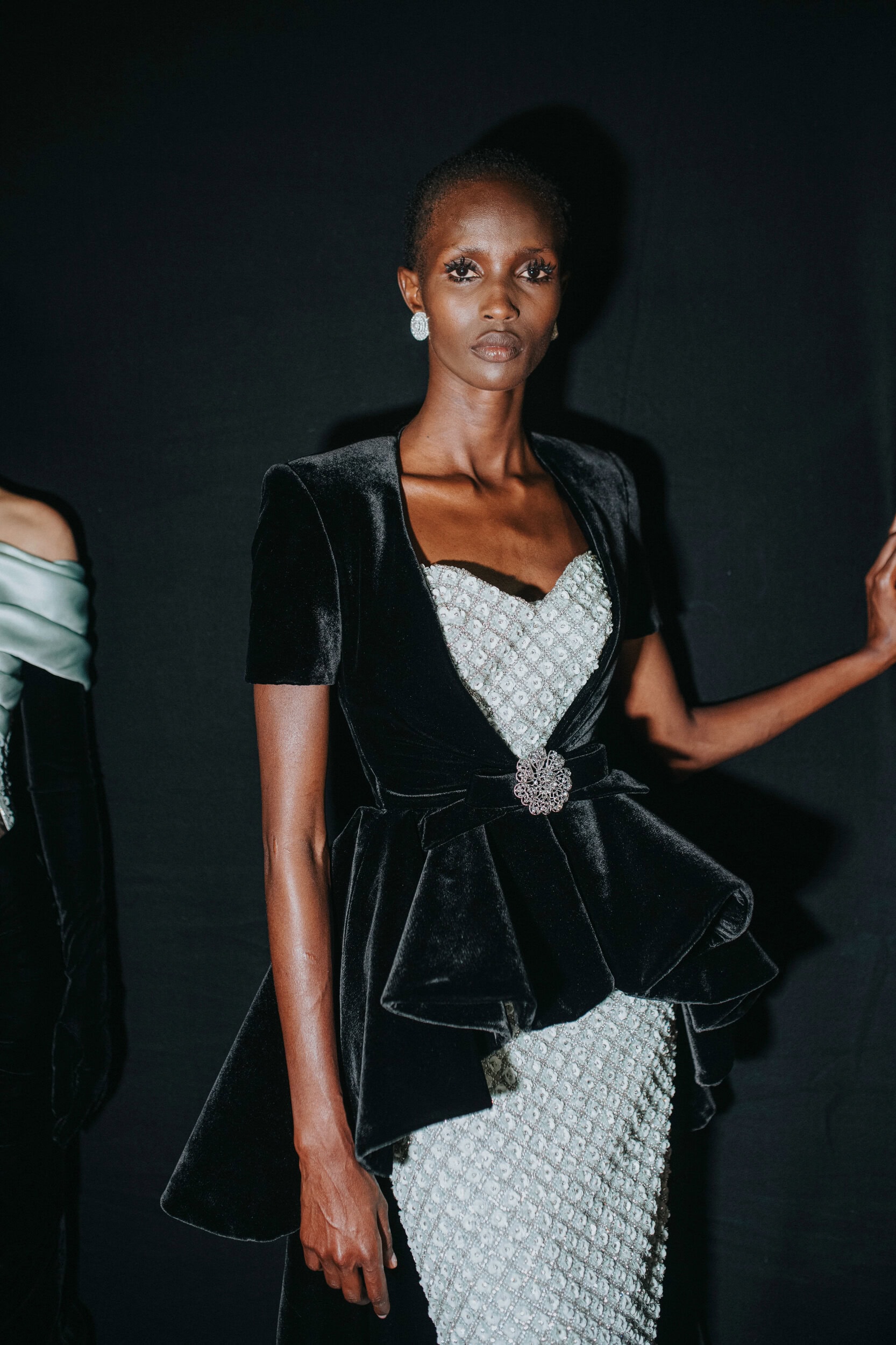 Richard Quinn Spring 2027 Fashion Show Backstage
