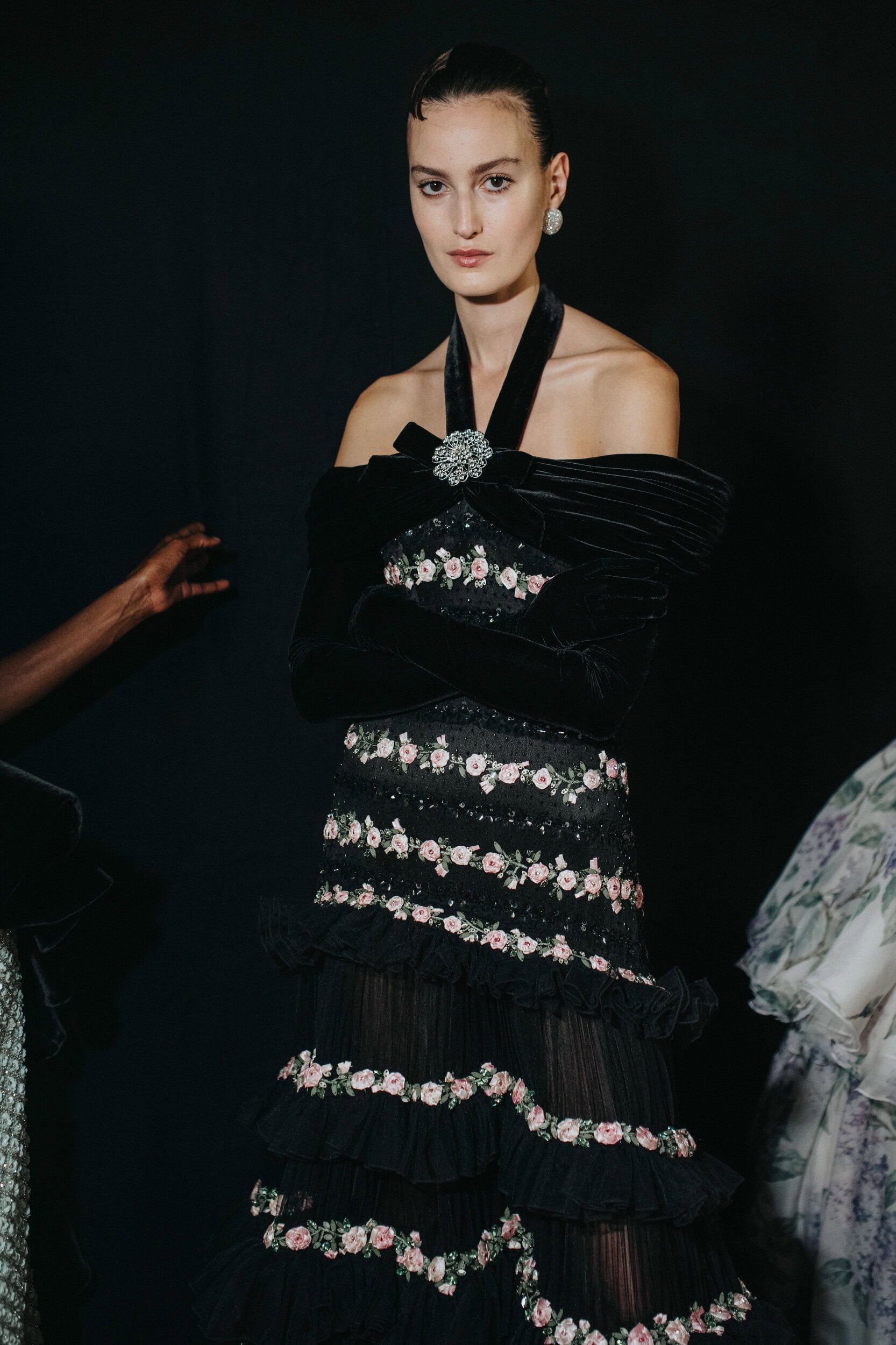 Richard Quinn Spring 2027 Fashion Show Backstage