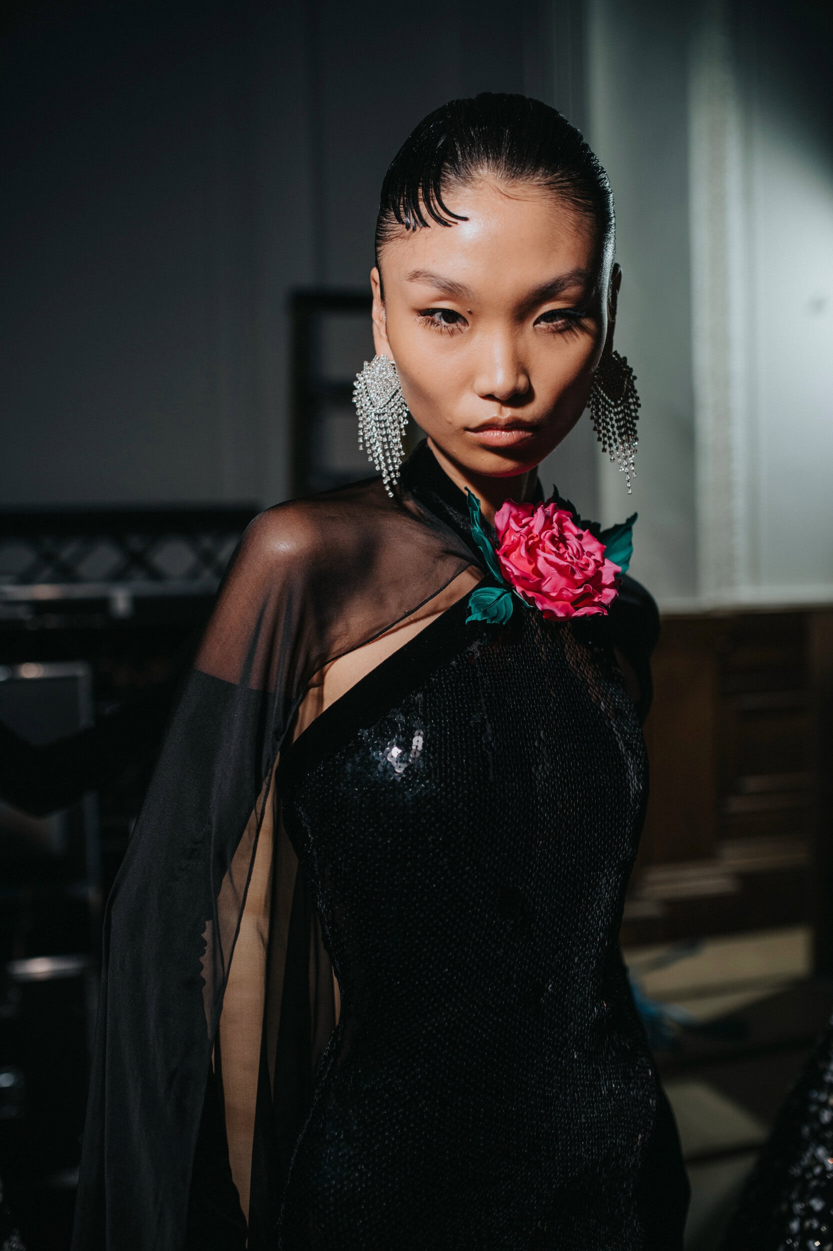 Richard Quinn Spring 2027 Fashion Show Backstage