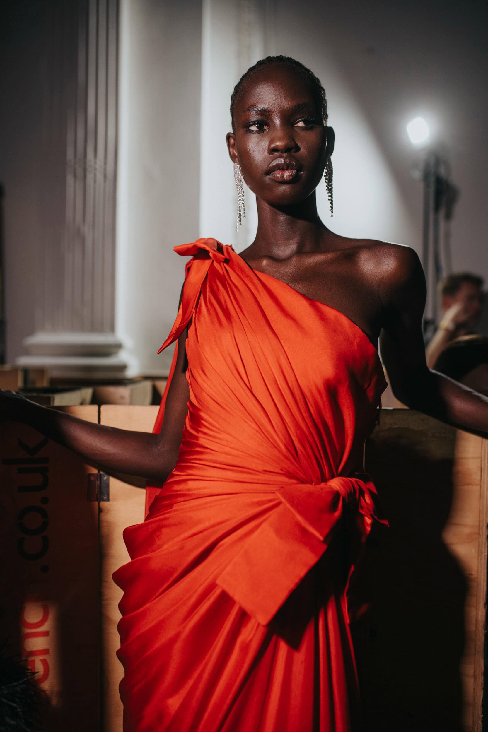 Richard Quinn Spring 2027 Fashion Show Backstage