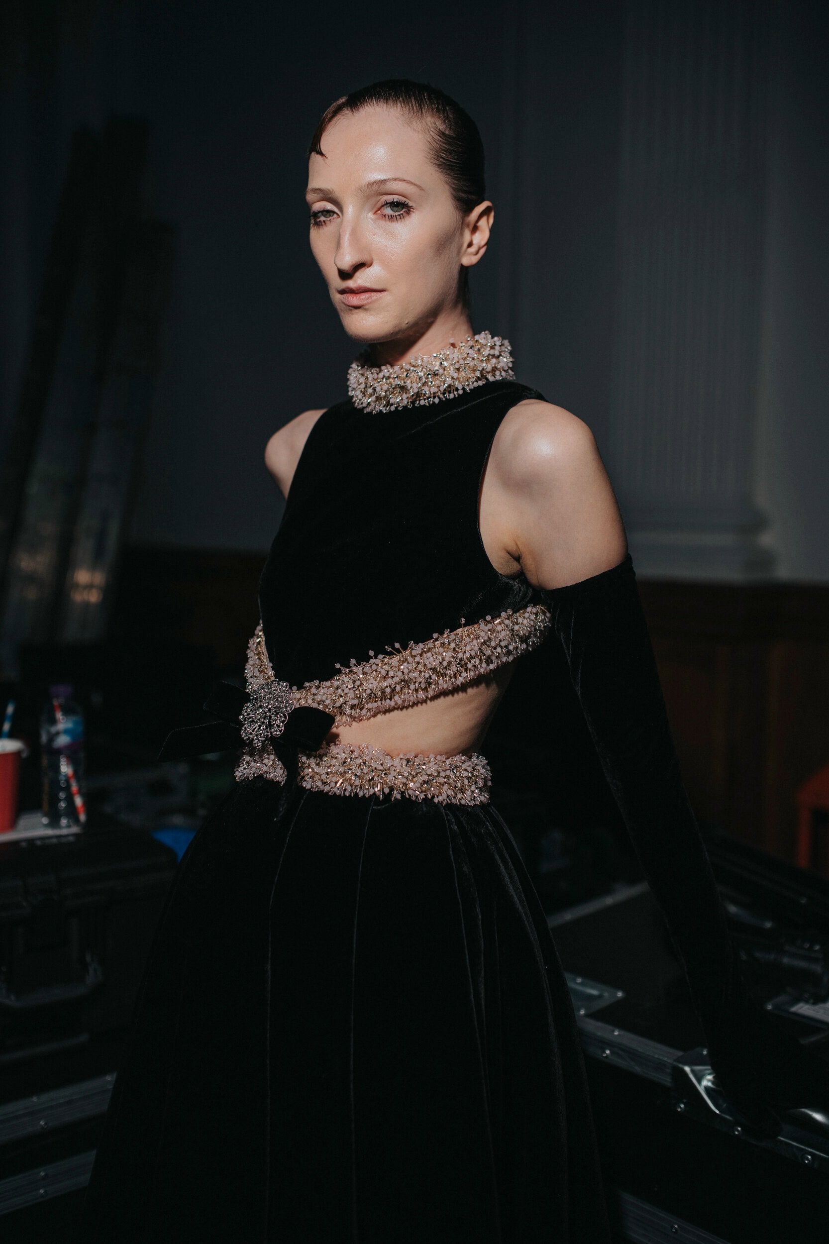 Richard Quinn Spring 2027 Fashion Show Backstage