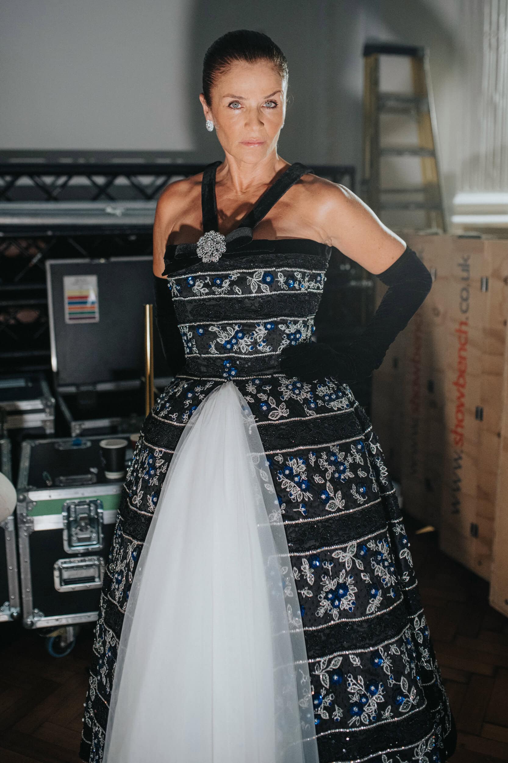 Richard Quinn Spring 2027 Fashion Show Backstage