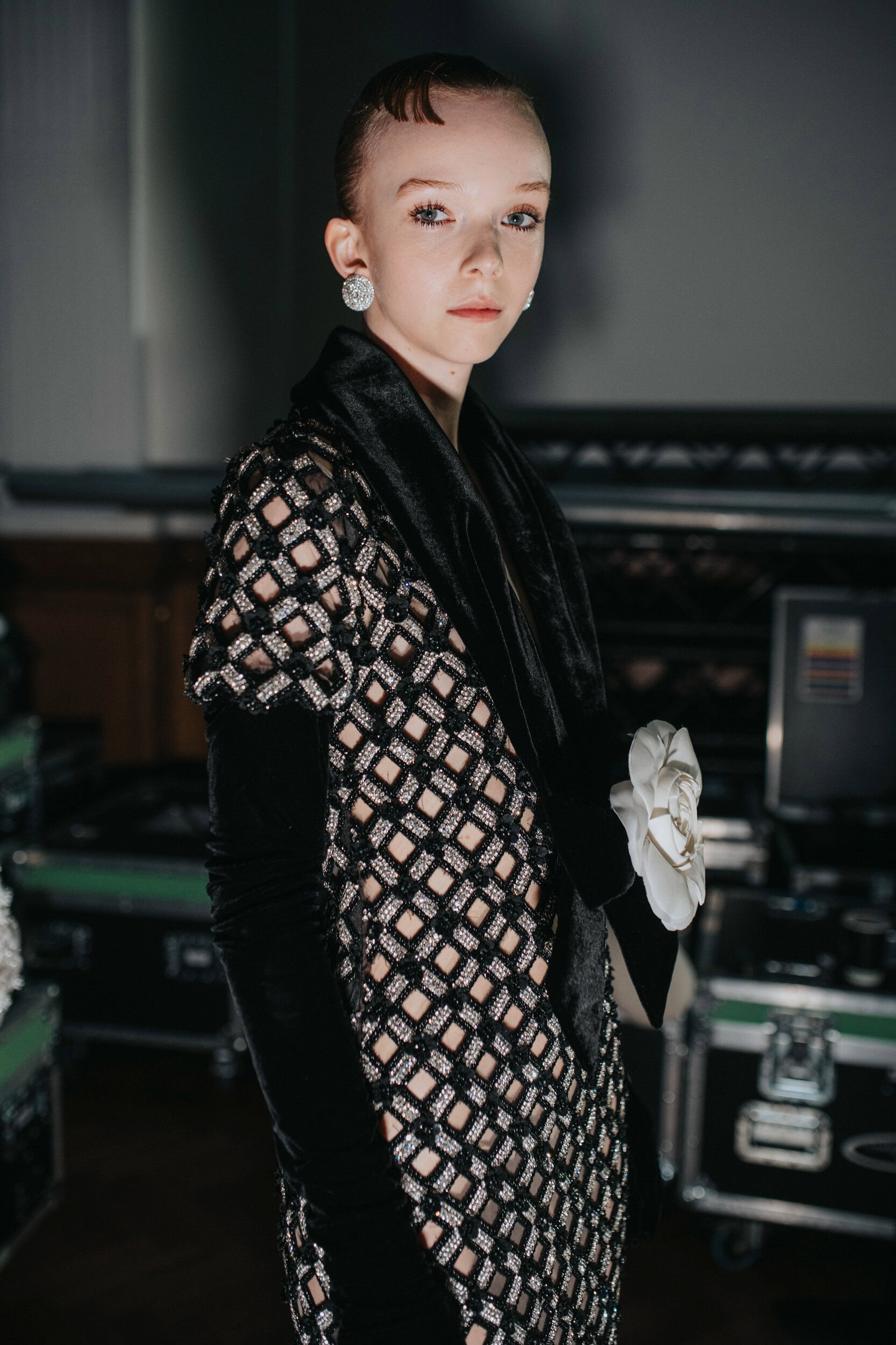 Richard Quinn Spring 2027 Fashion Show Backstage
