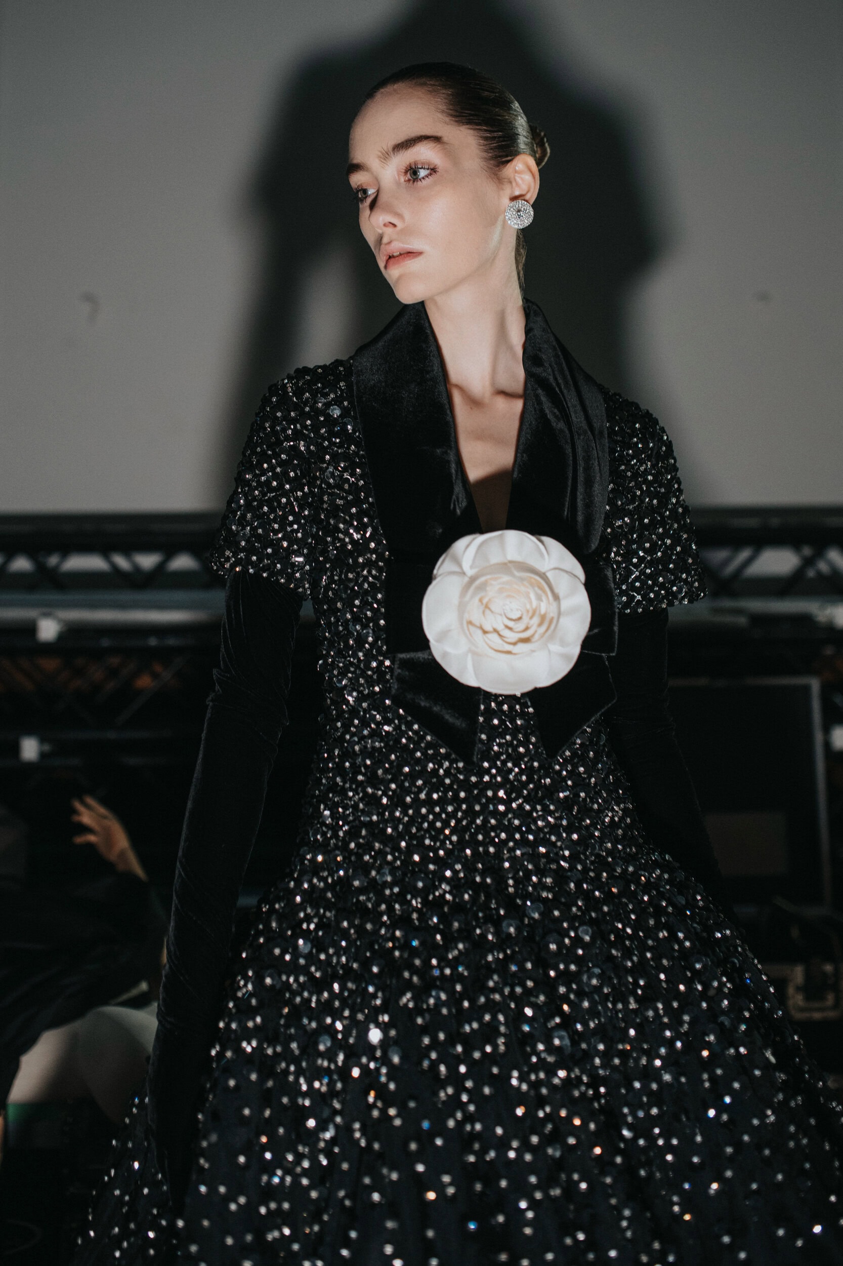 Richard Quinn Spring 2027 Fashion Show Backstage