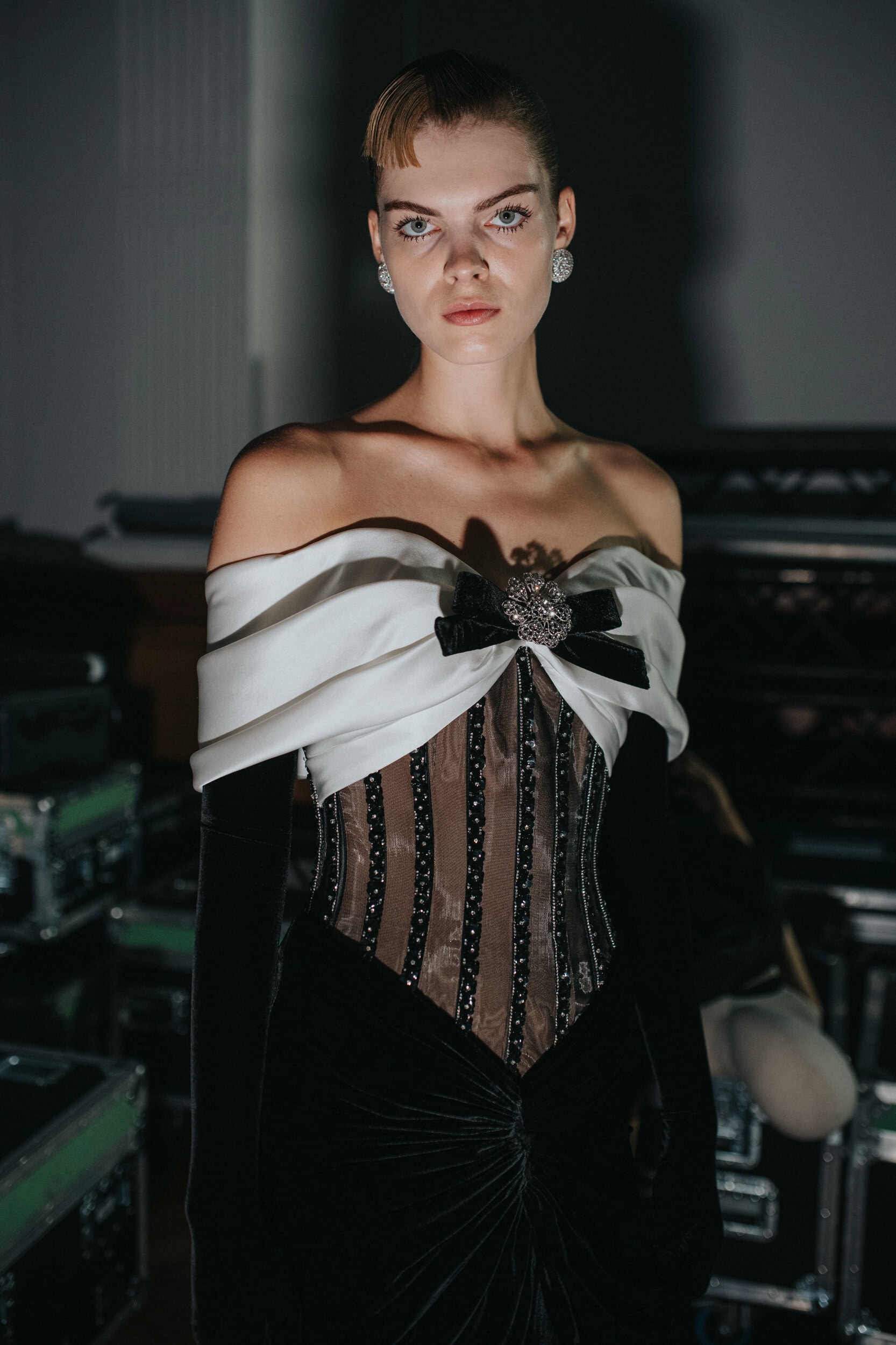 Richard Quinn Spring 2027 Fashion Show Backstage