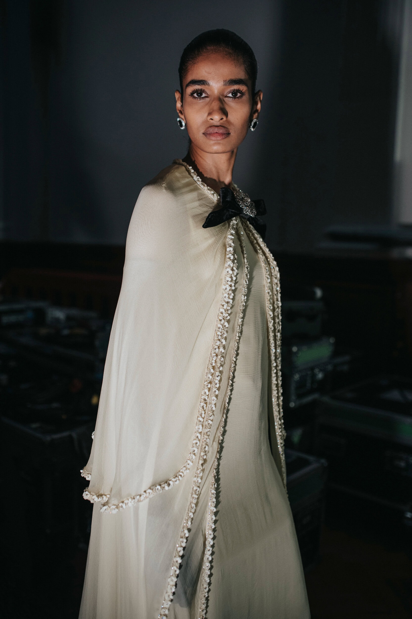 Richard Quinn Spring 2027 Fashion Show Backstage