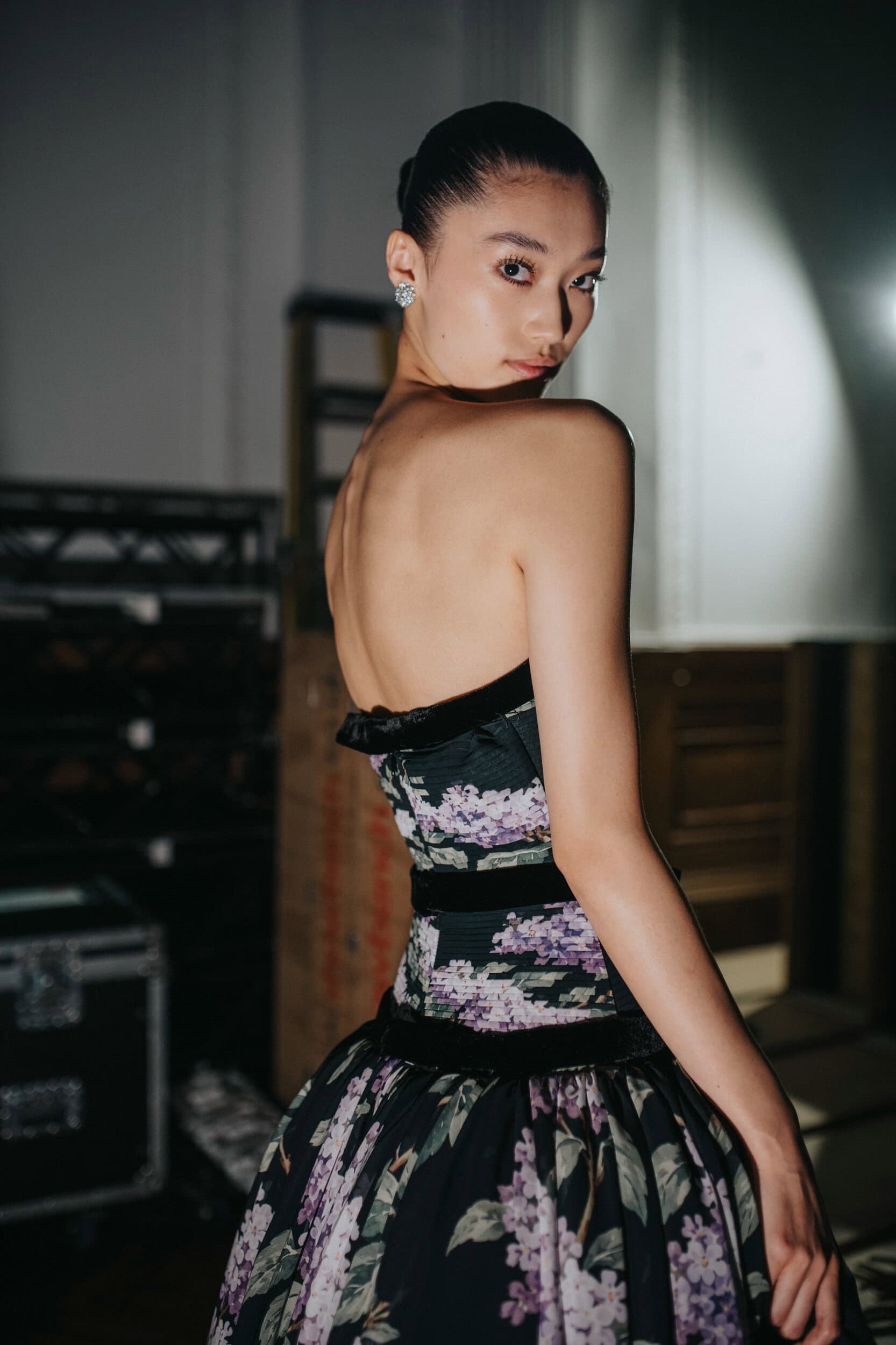 Richard Quinn Spring 2027 Fashion Show Backstage
