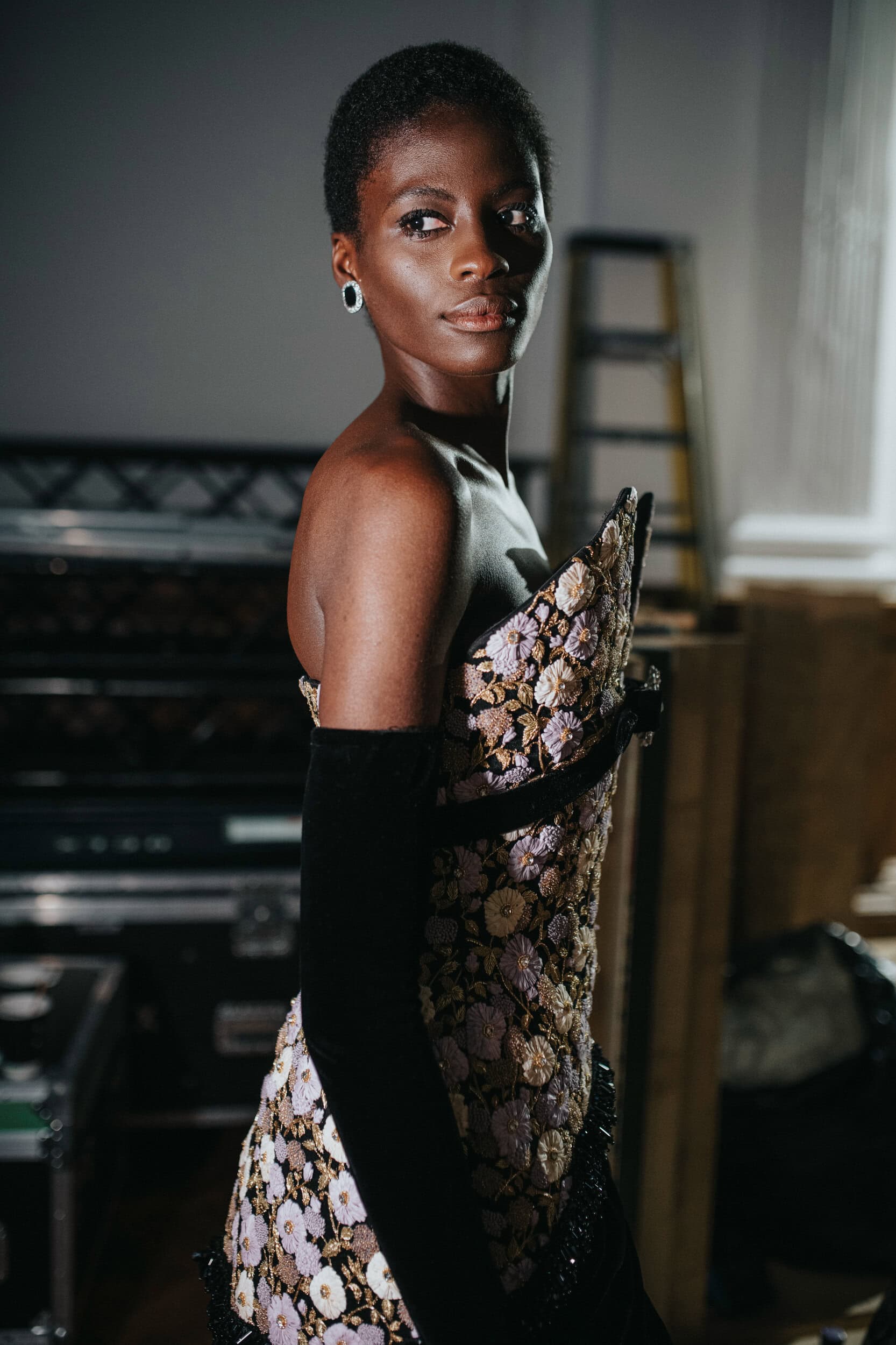 Richard Quinn Spring 2027 Fashion Show Backstage