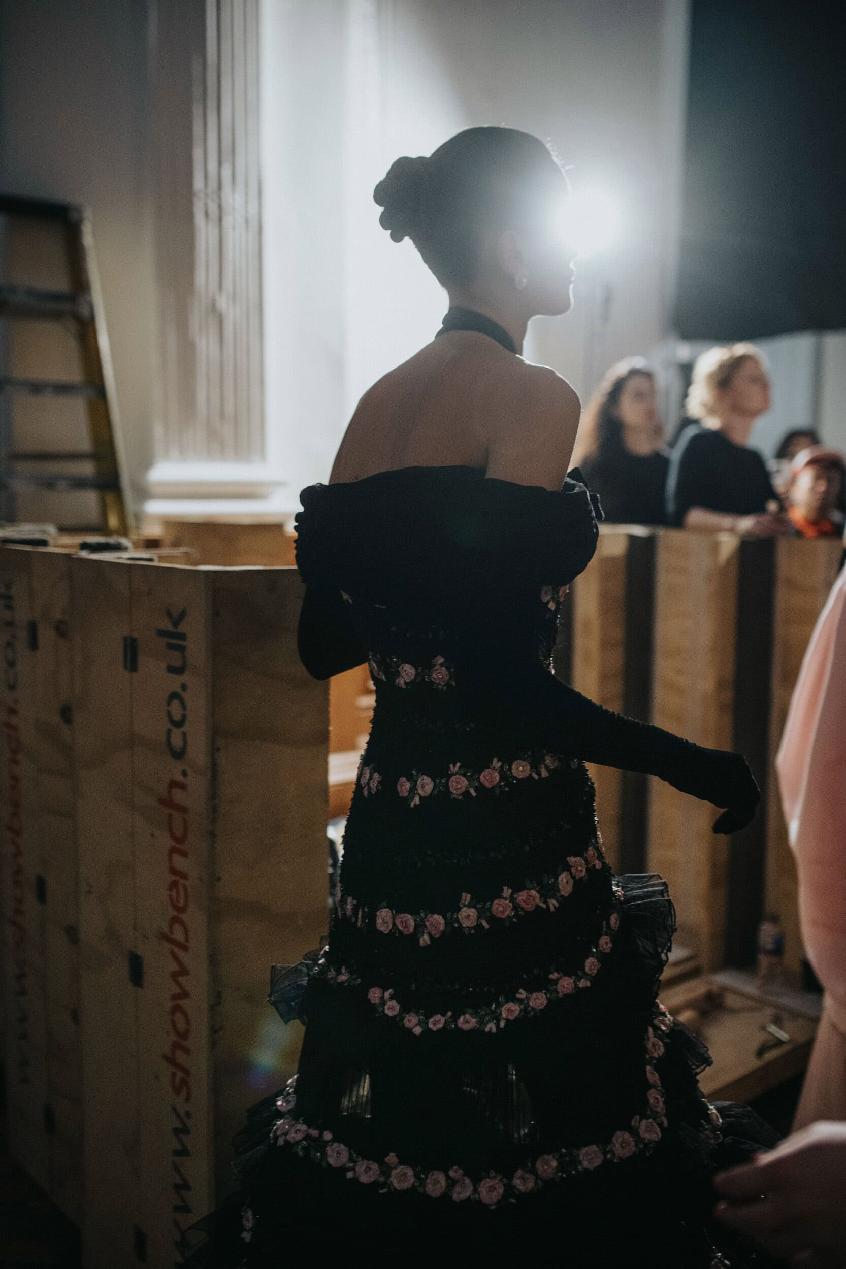 Richard Quinn Spring 2027 Fashion Show Backstage