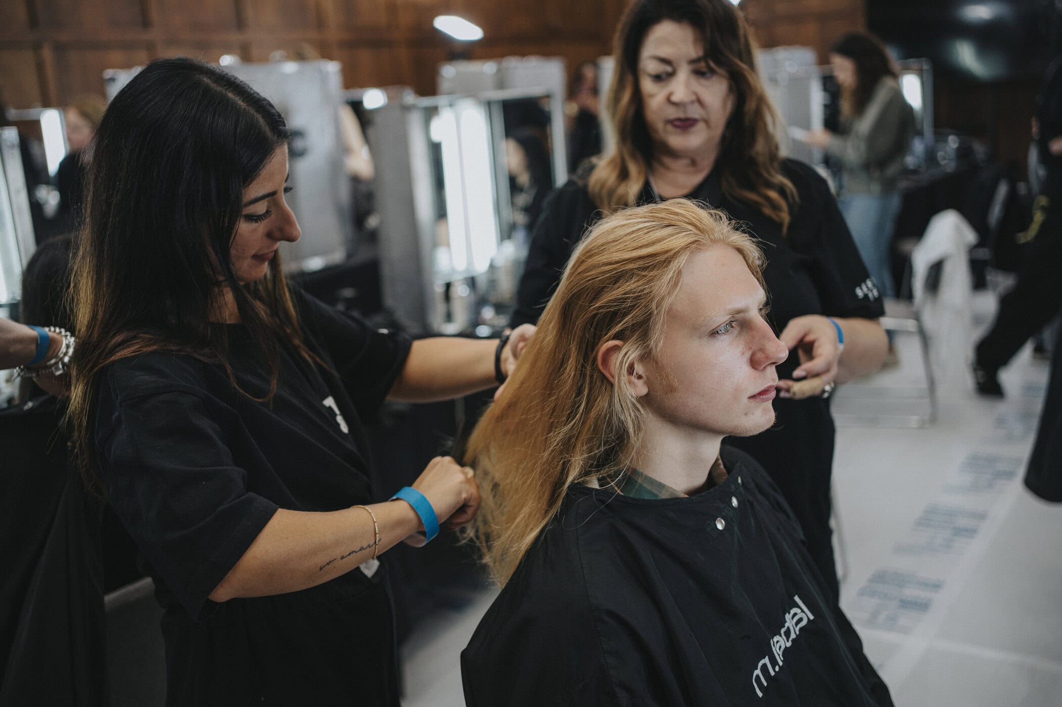John Richmond Spring 2027 Fashion Show Backstage