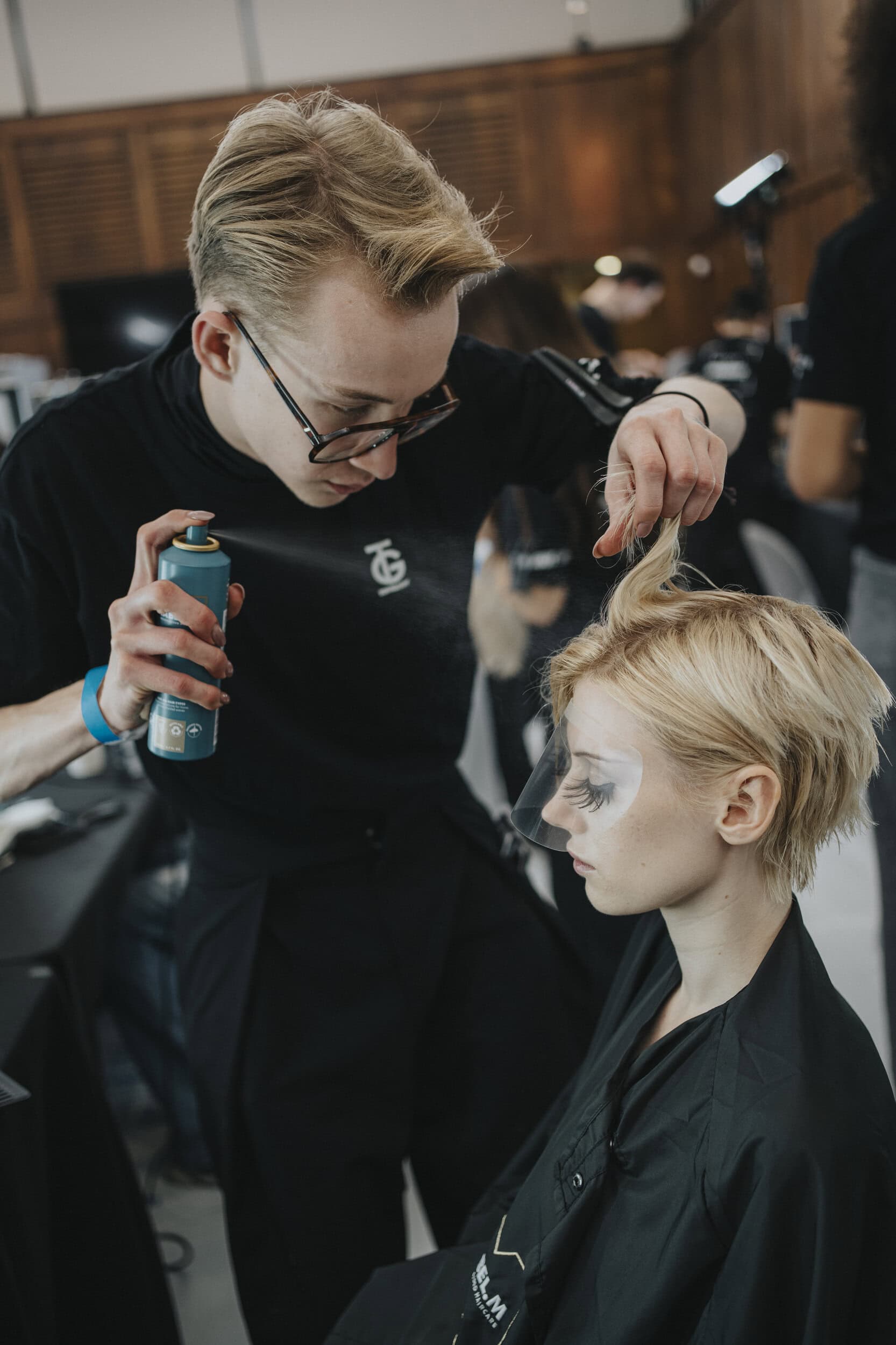 John Richmond Spring 2027 Fashion Show Backstage