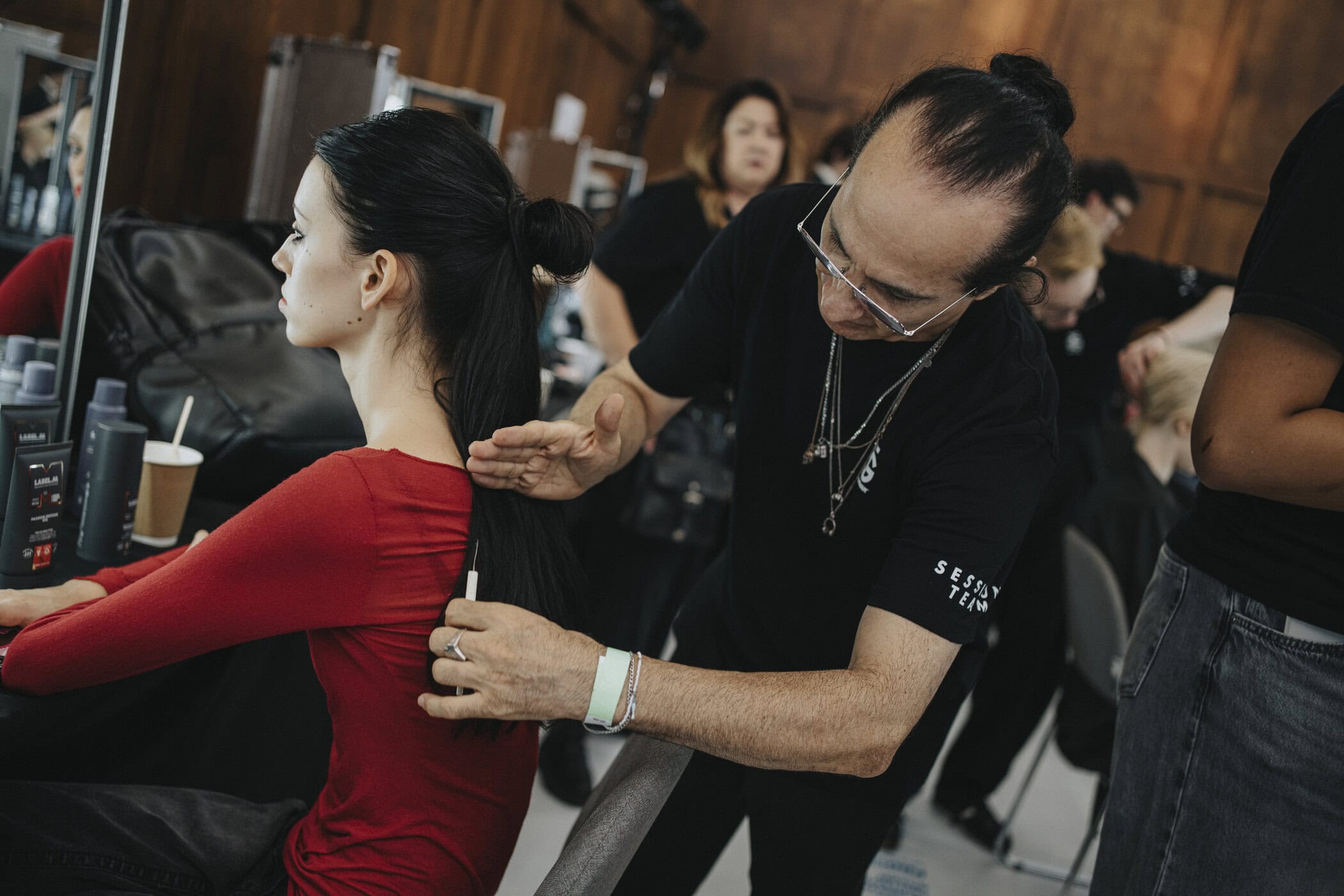 John Richmond Spring 2027 Fashion Show Backstage