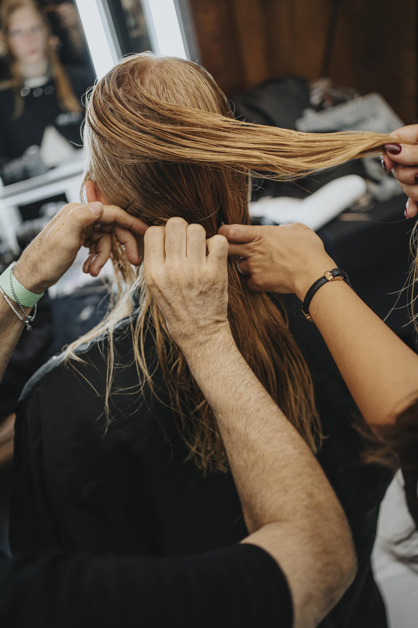 John Richmond Spring 2027 Fashion Show Backstage