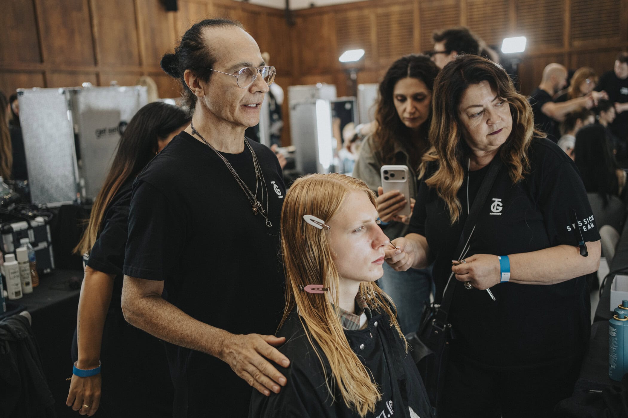 John Richmond Spring 2027 Fashion Show Backstage