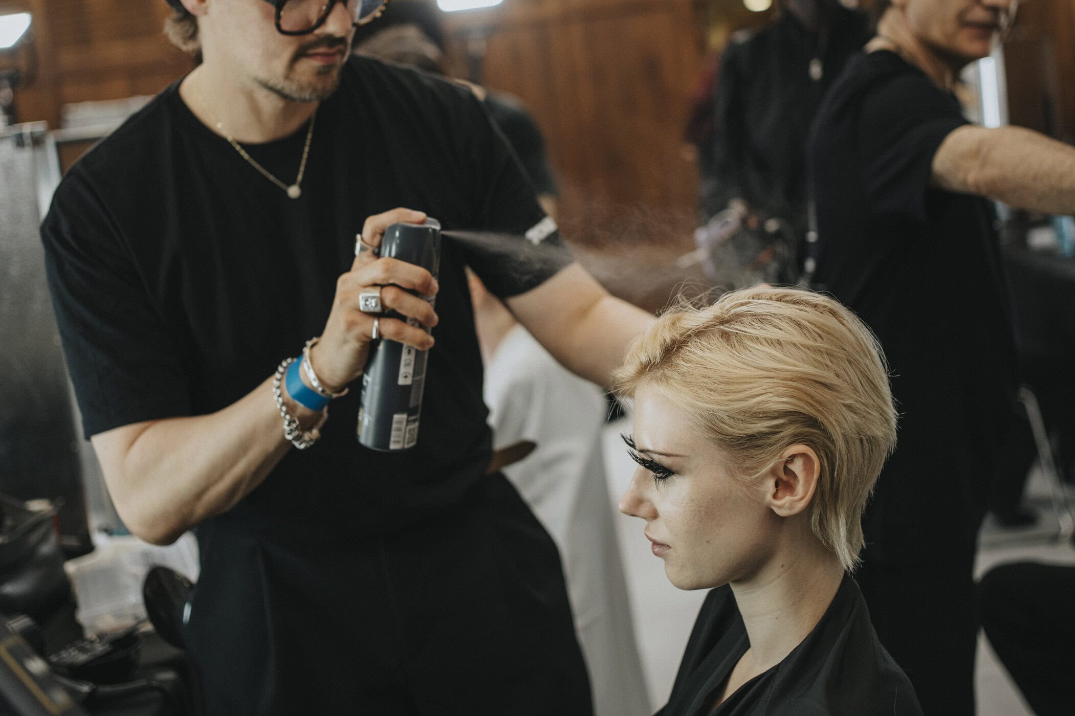 John Richmond Spring 2027 Fashion Show Backstage