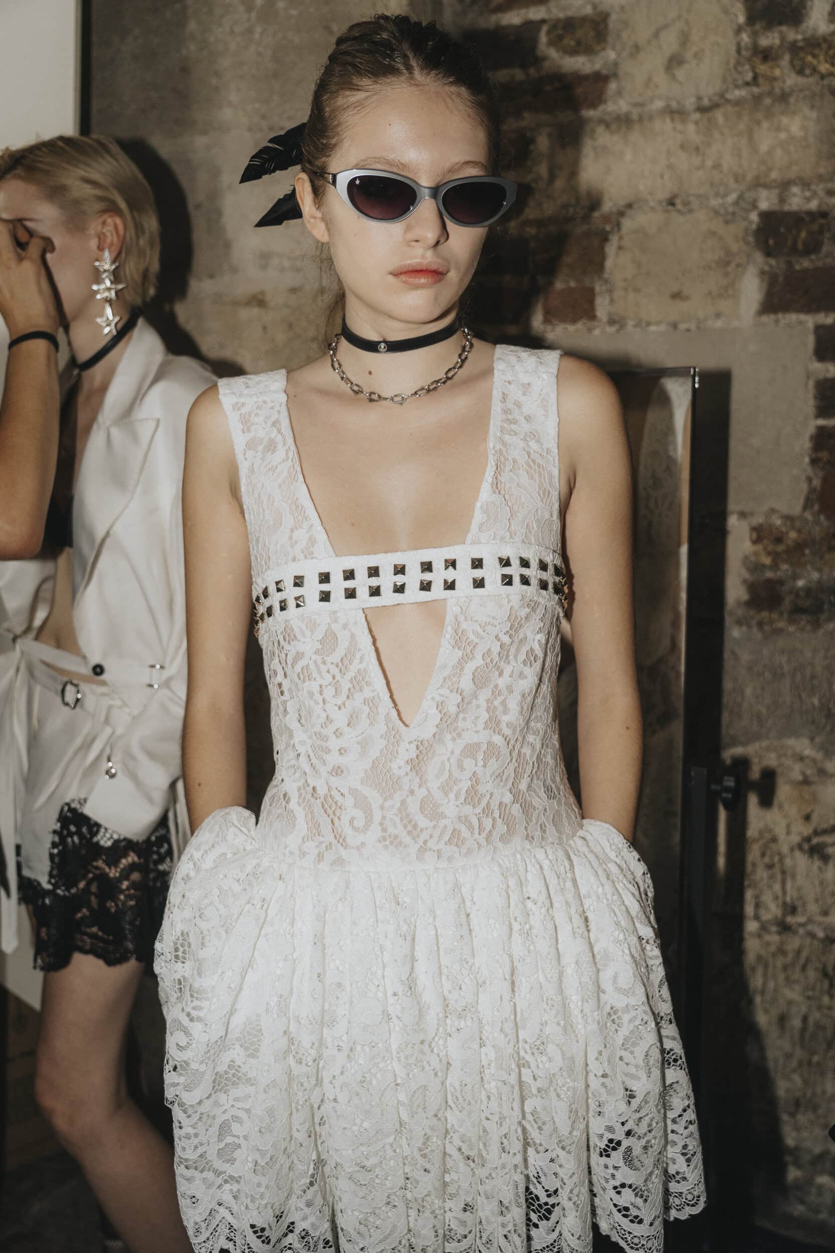 John Richmond Spring 2027 Fashion Show Backstage