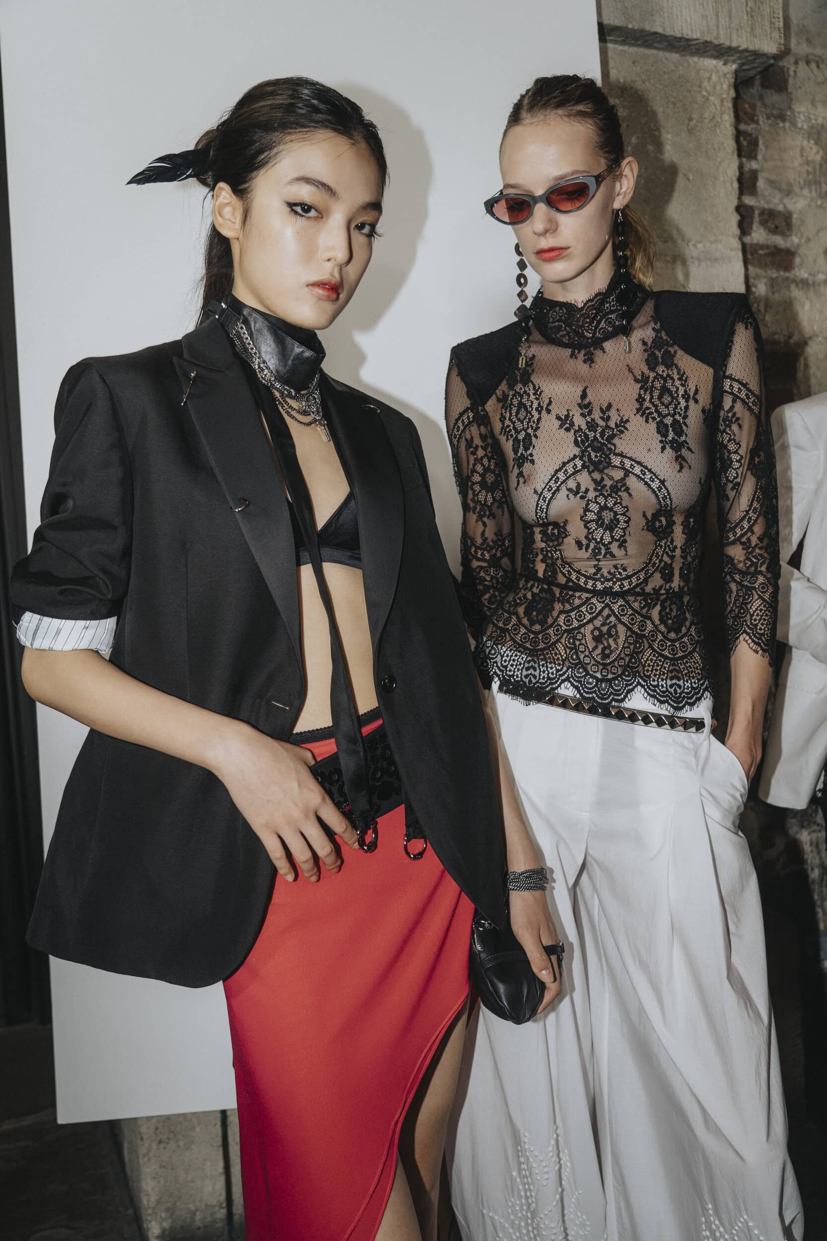 John Richmond Spring 2027 Fashion Show Backstage