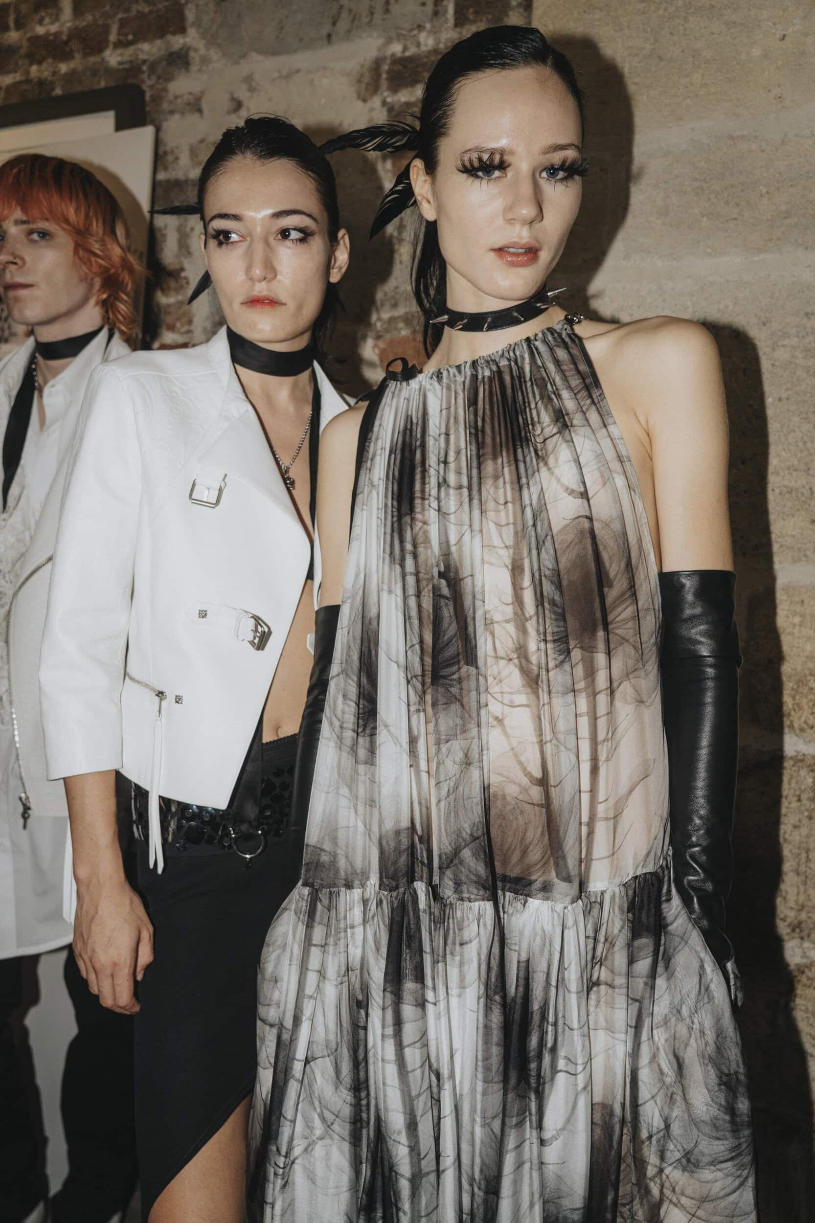 John Richmond Spring 2027 Fashion Show Backstage