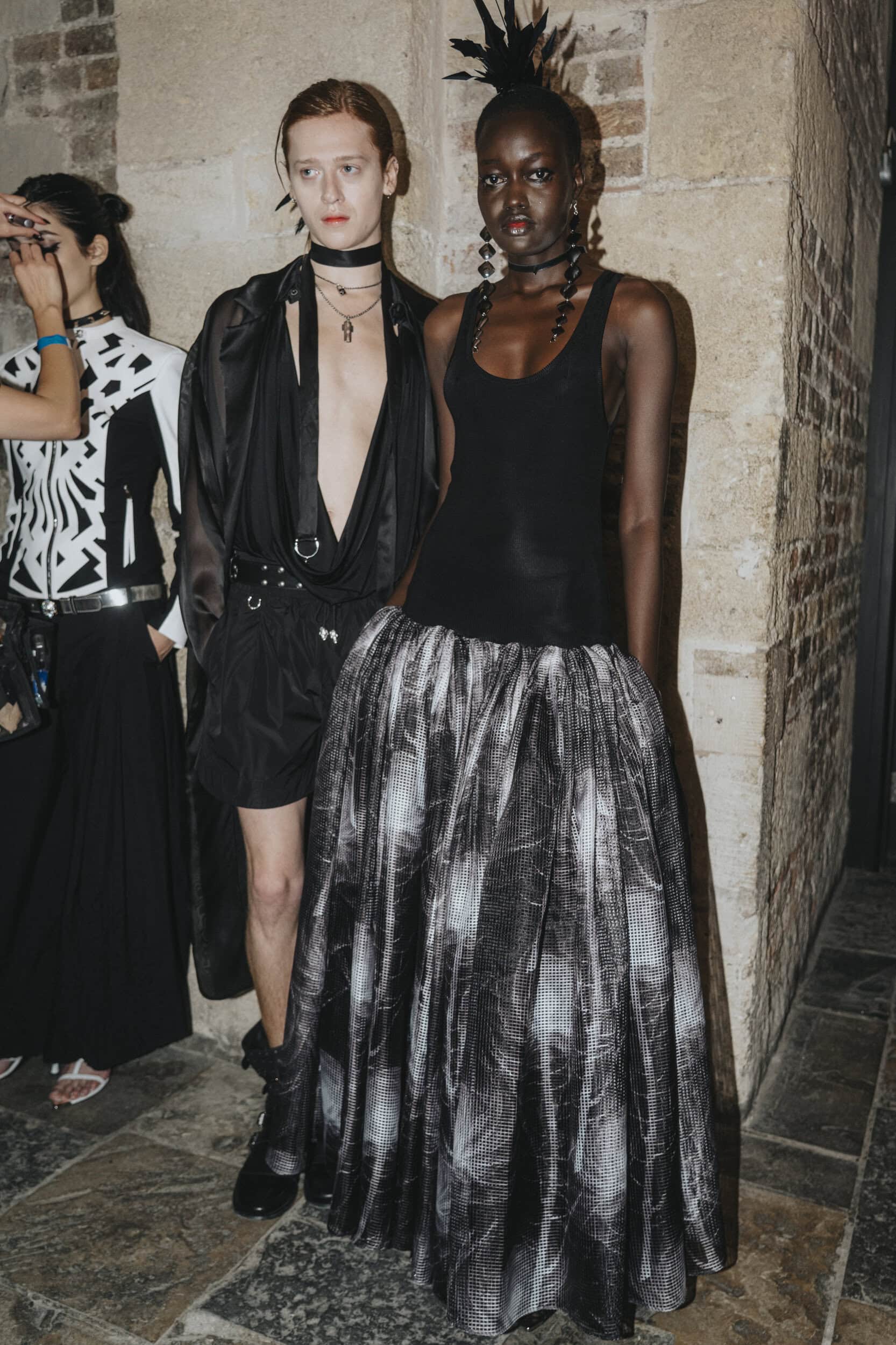John Richmond Spring 2027 Fashion Show Backstage