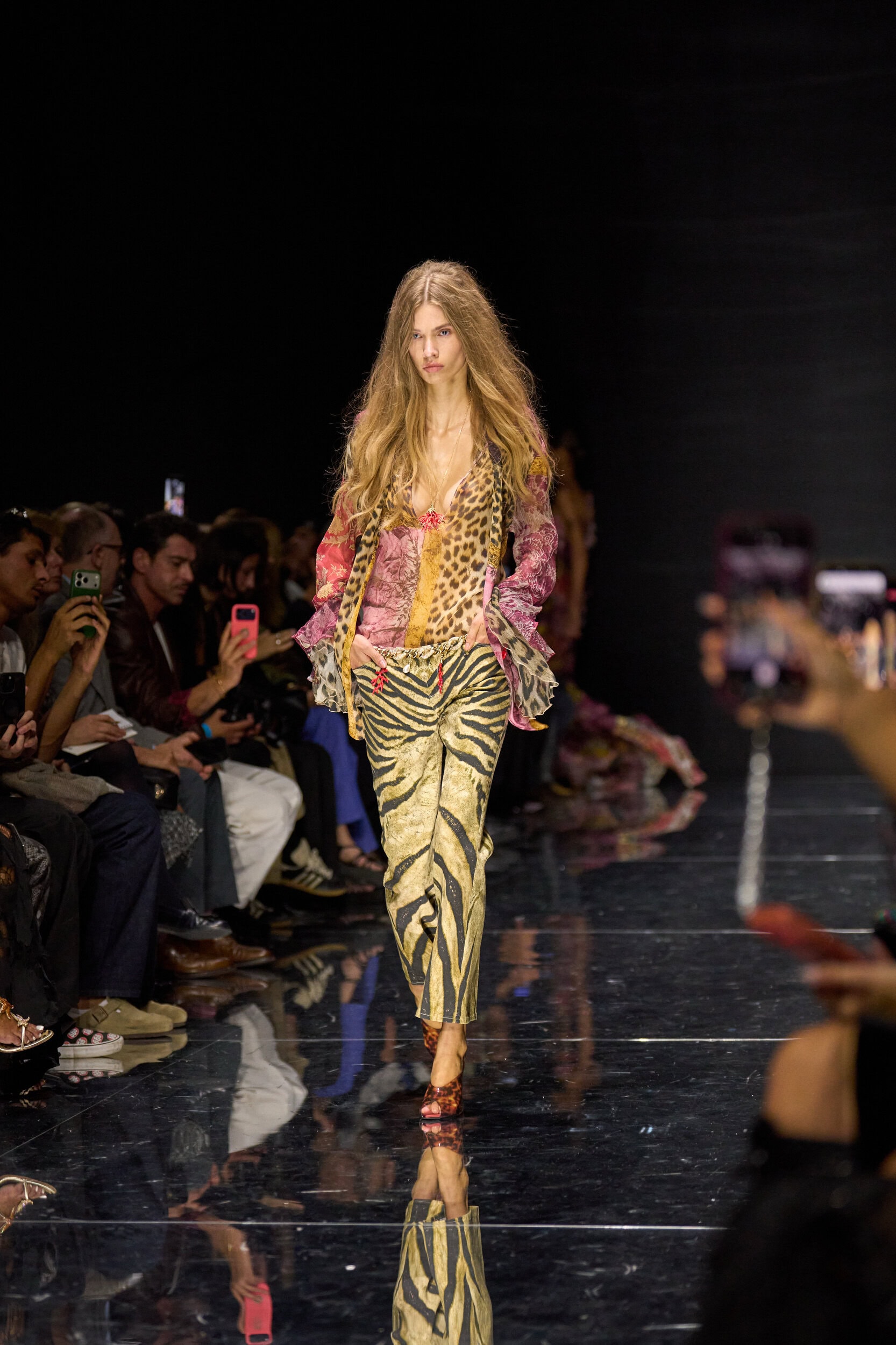 Roberto Cavalli Spring 2027 Fashion Show Atmosphere