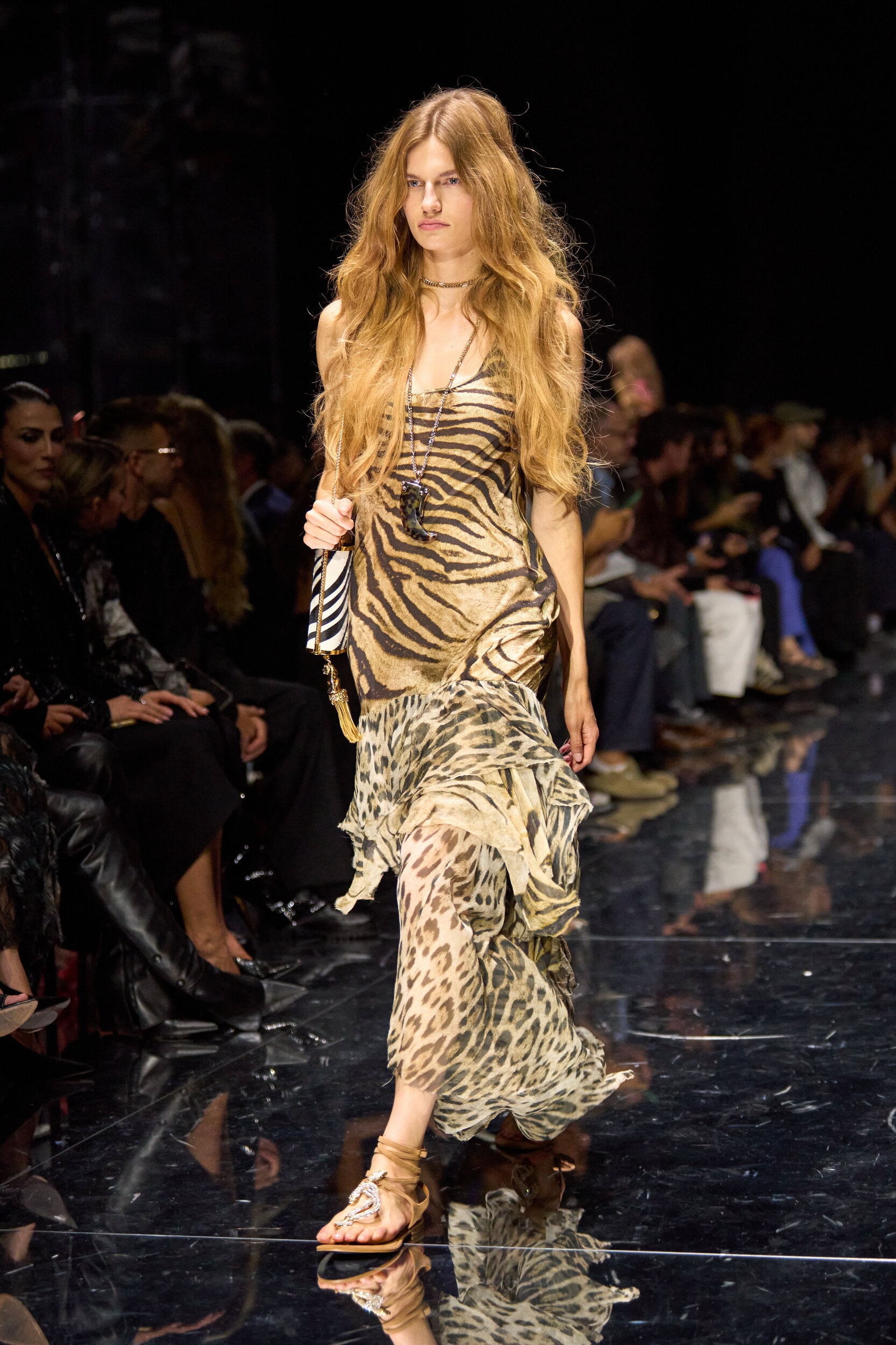 Roberto Cavalli Spring 2027 Fashion Show Atmosphere