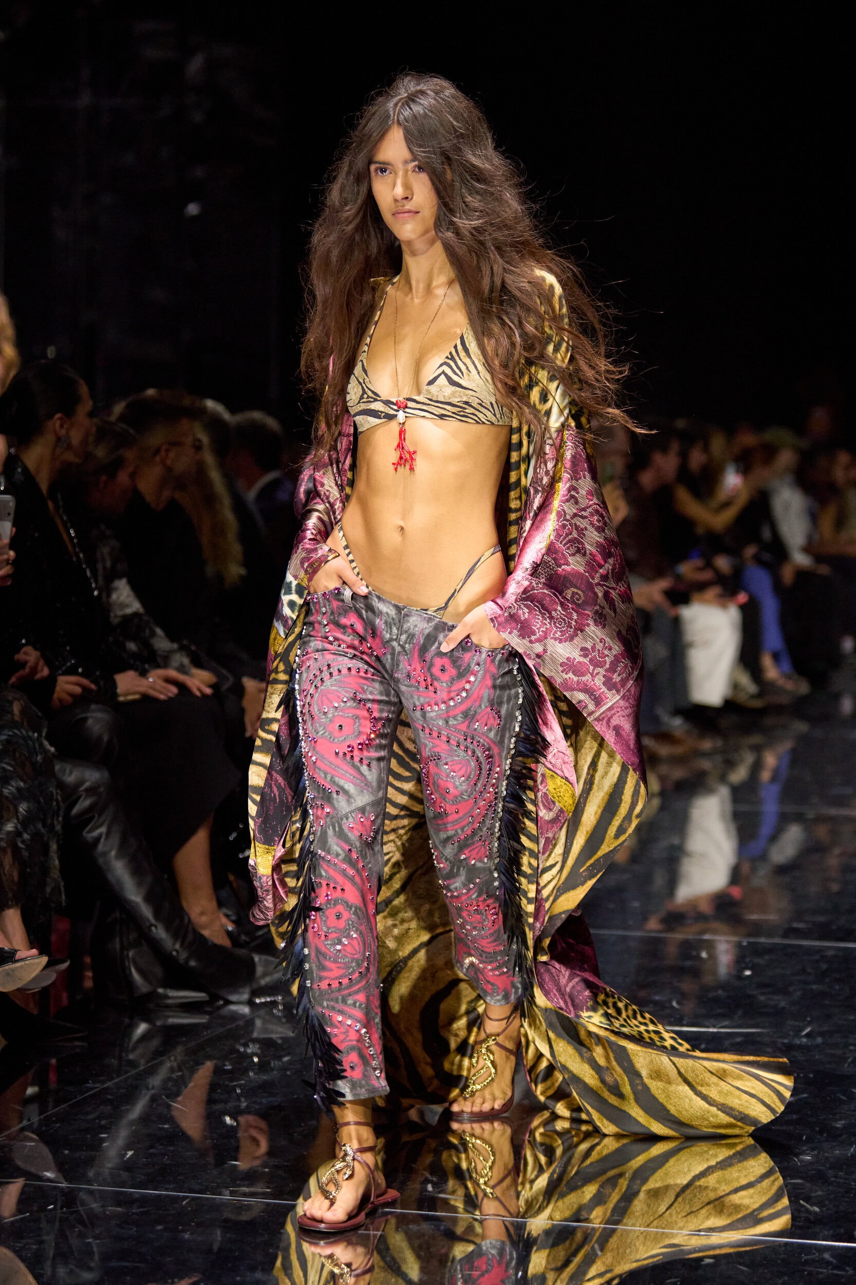 Roberto Cavalli Spring 2027 Fashion Show Atmosphere