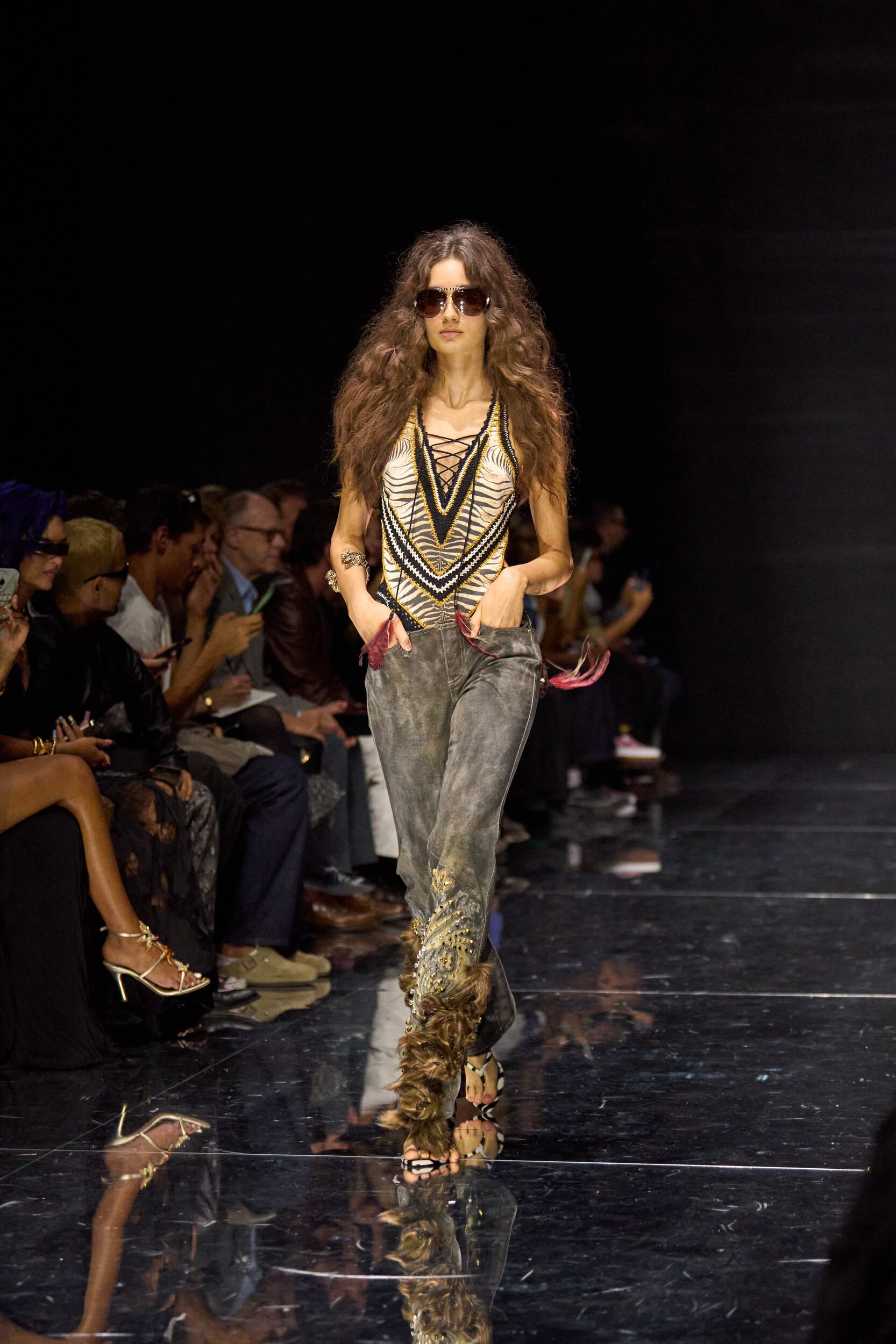 Roberto Cavalli Spring 2027 Fashion Show Atmosphere