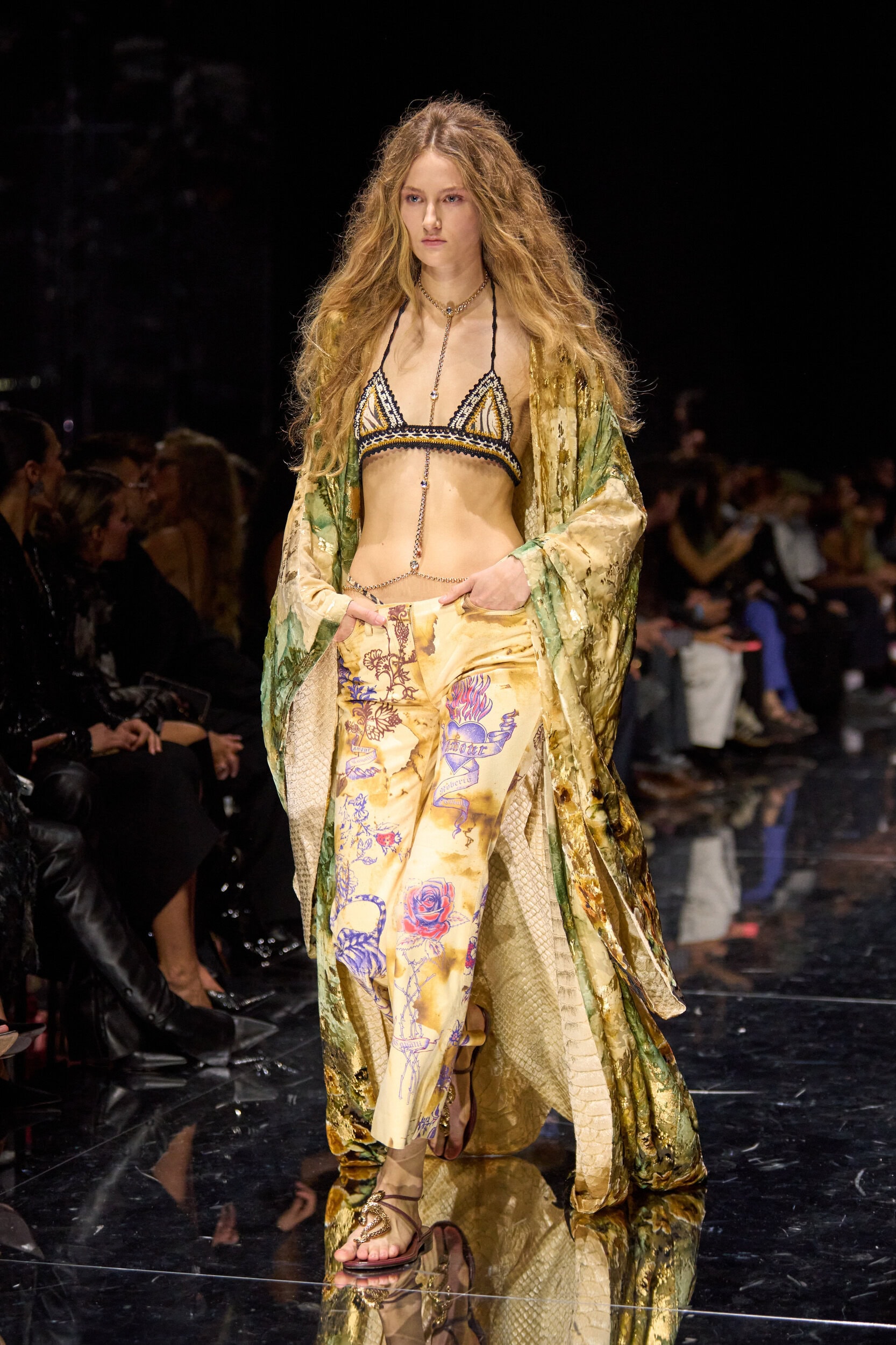 Roberto Cavalli Spring 2027 Fashion Show Atmosphere