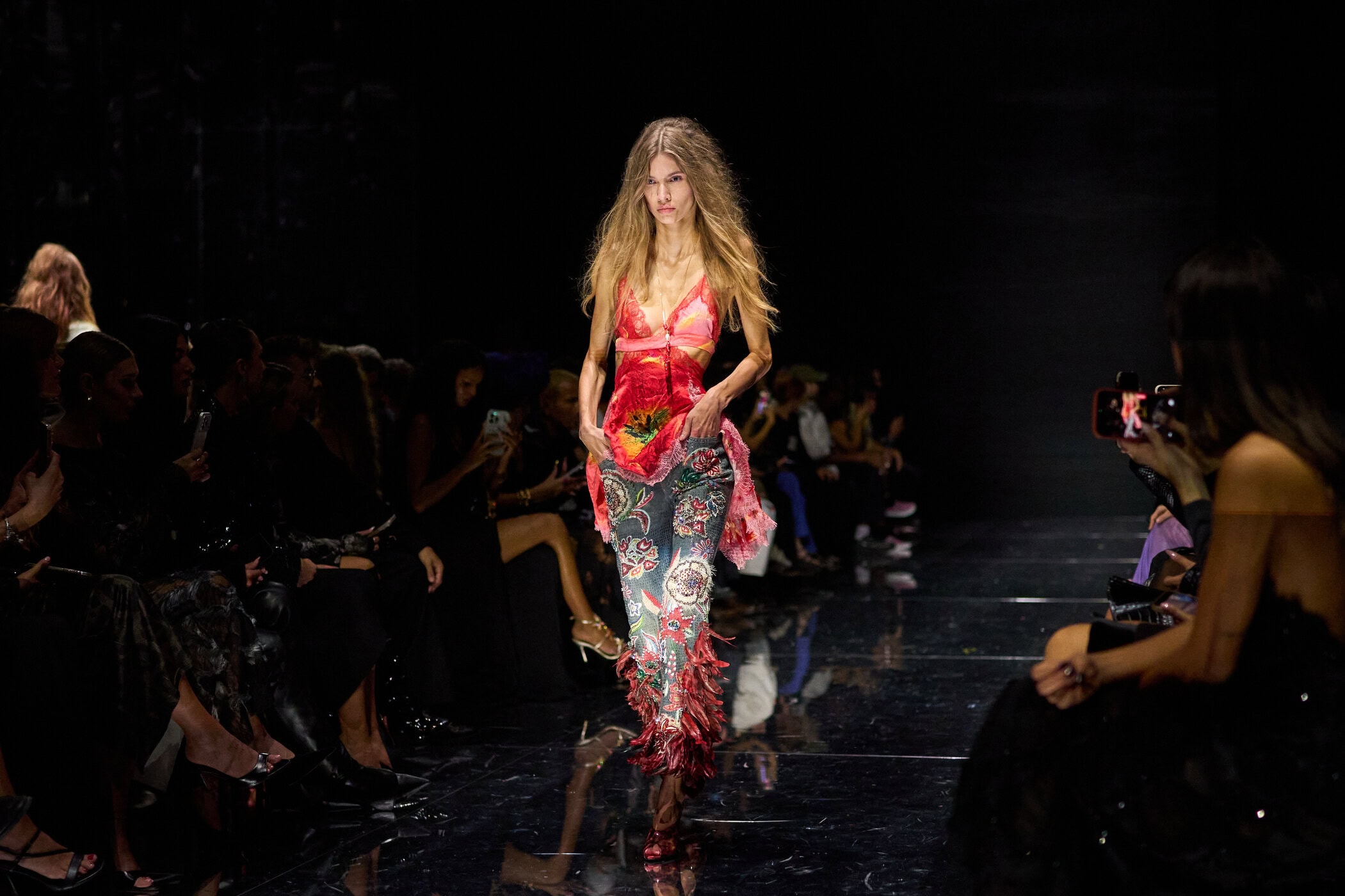 Roberto Cavalli Spring 2027 Fashion Show Atmosphere