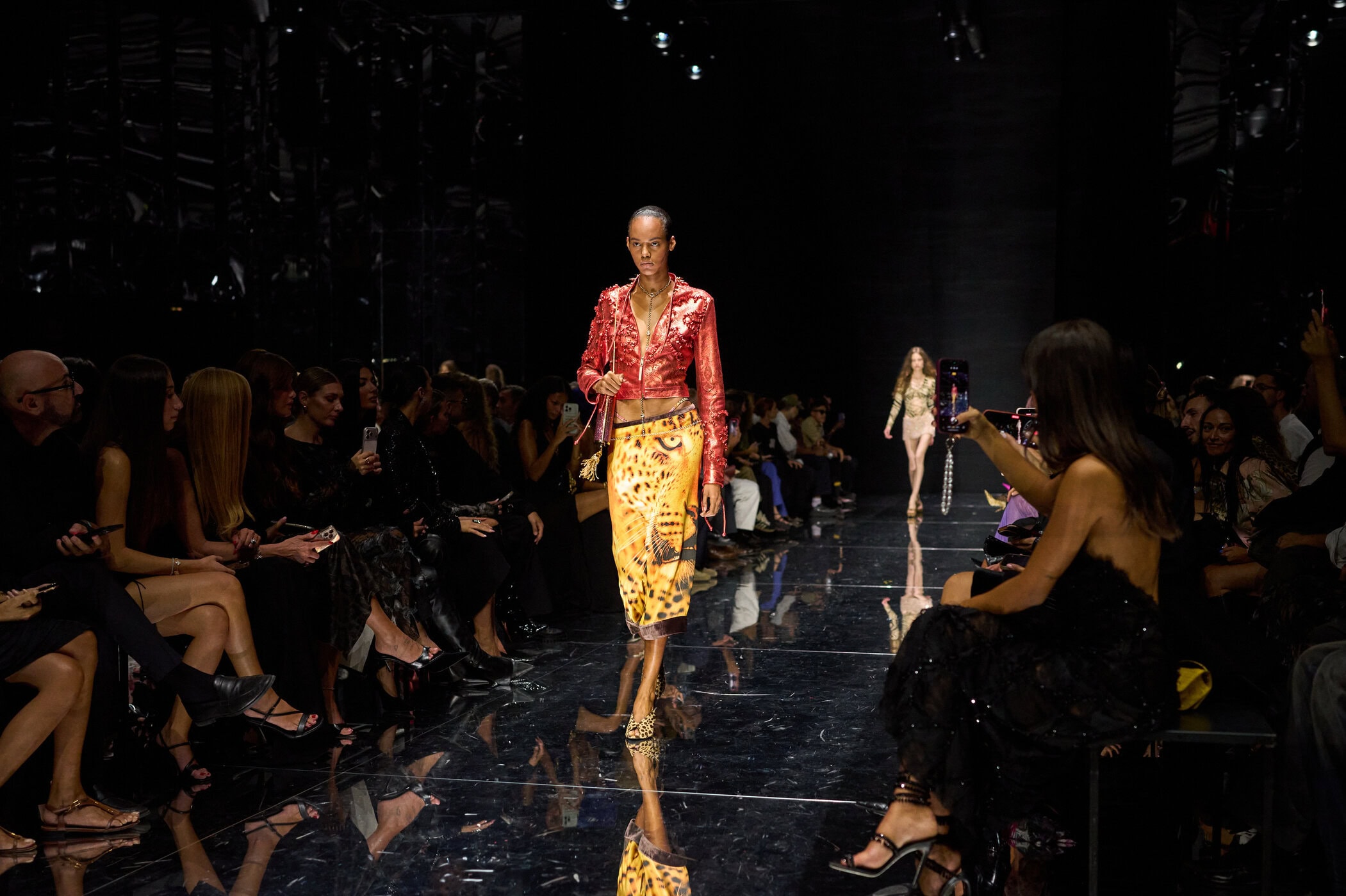 Roberto Cavalli Spring 2027 Fashion Show Atmosphere