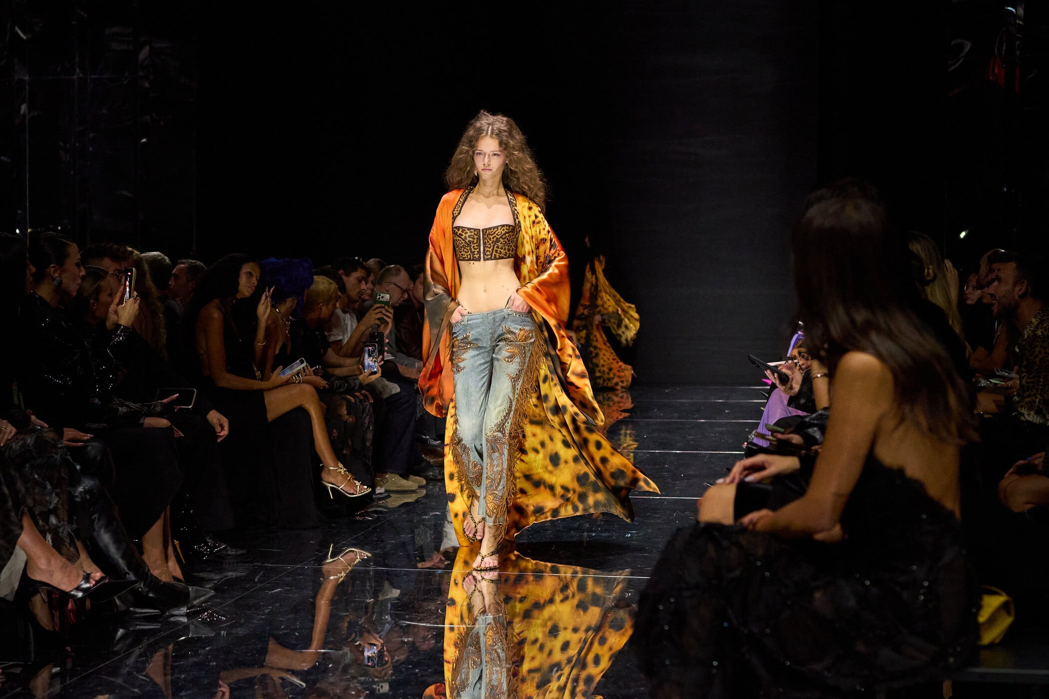 Roberto Cavalli Spring 2027 Fashion Show Atmosphere